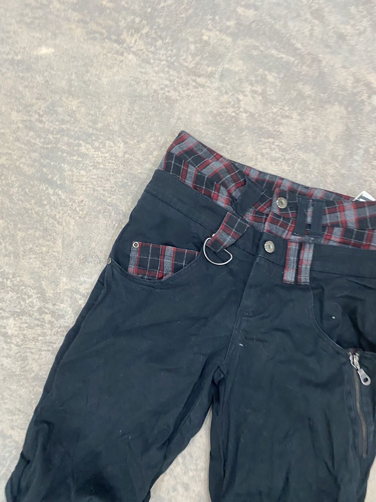Le Grande Bleu (L.G.B.) 2000s -RagOut Wringkle Punk Skinny Pants Gothic Lgb Hysteric Size US 29 - 7 Thumbnail