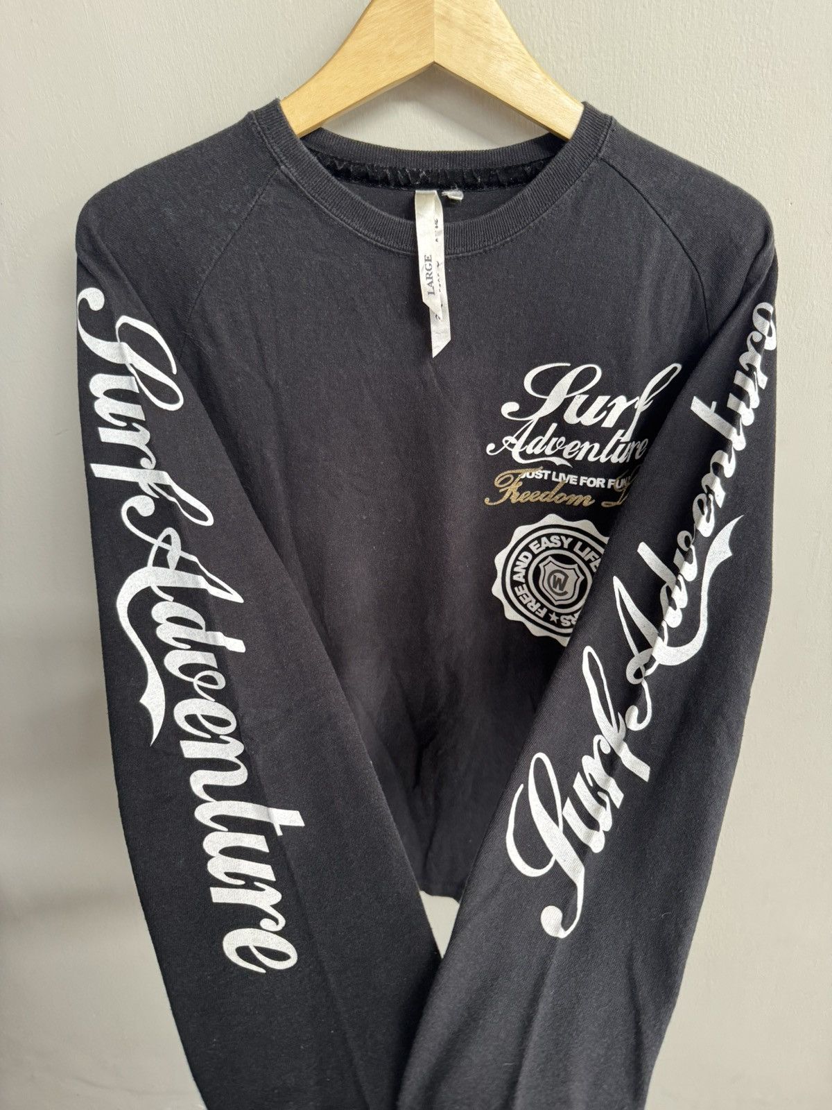 Japanese Brand VINTAGE JAPANESE Y2K BY RETRO ATTITUDE FREEDOM LIFE SHIRT Size US M / EU 48-50 / 2 - 3 Thumbnail