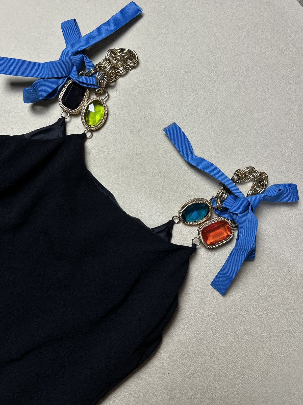 Boutique Moschino × Moschino Boutique moschino chain dress Size S / US 4 / IT 40 - 4 Thumbnail