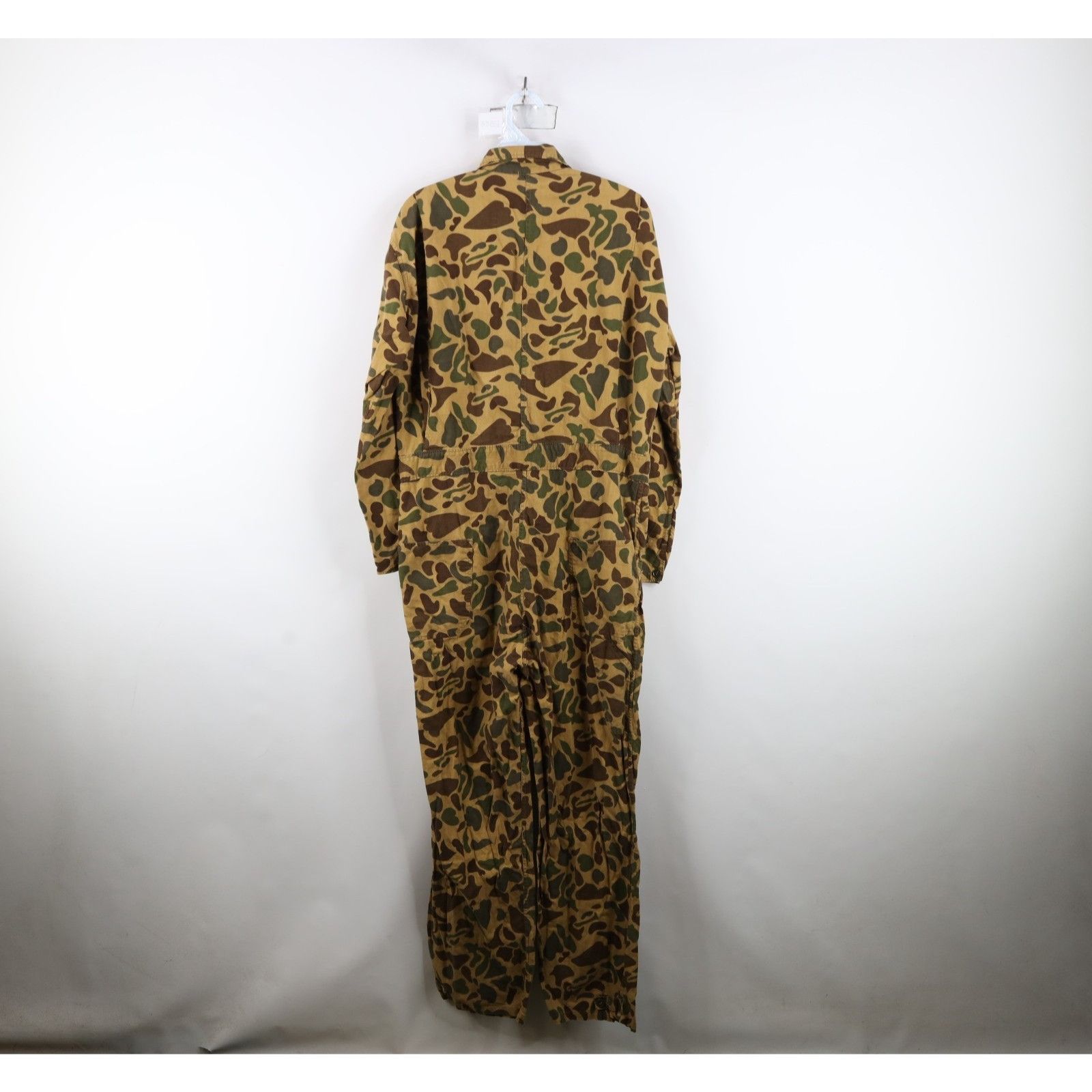 Vintage Vintage 70s Streetwear Frogskin Camouflage Coveralls Size US S / EU 44-46 / 1 - 15 Thumbnail