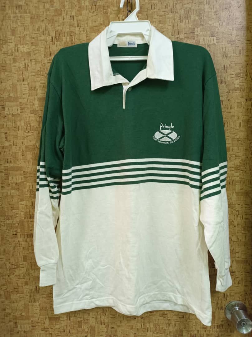Pringle Of Scotland Polo Rugby Tee 100th Hawick Sevens by Pringle of Scotland Size US L / EU 52-54 / 3 - 1 Thumbnail