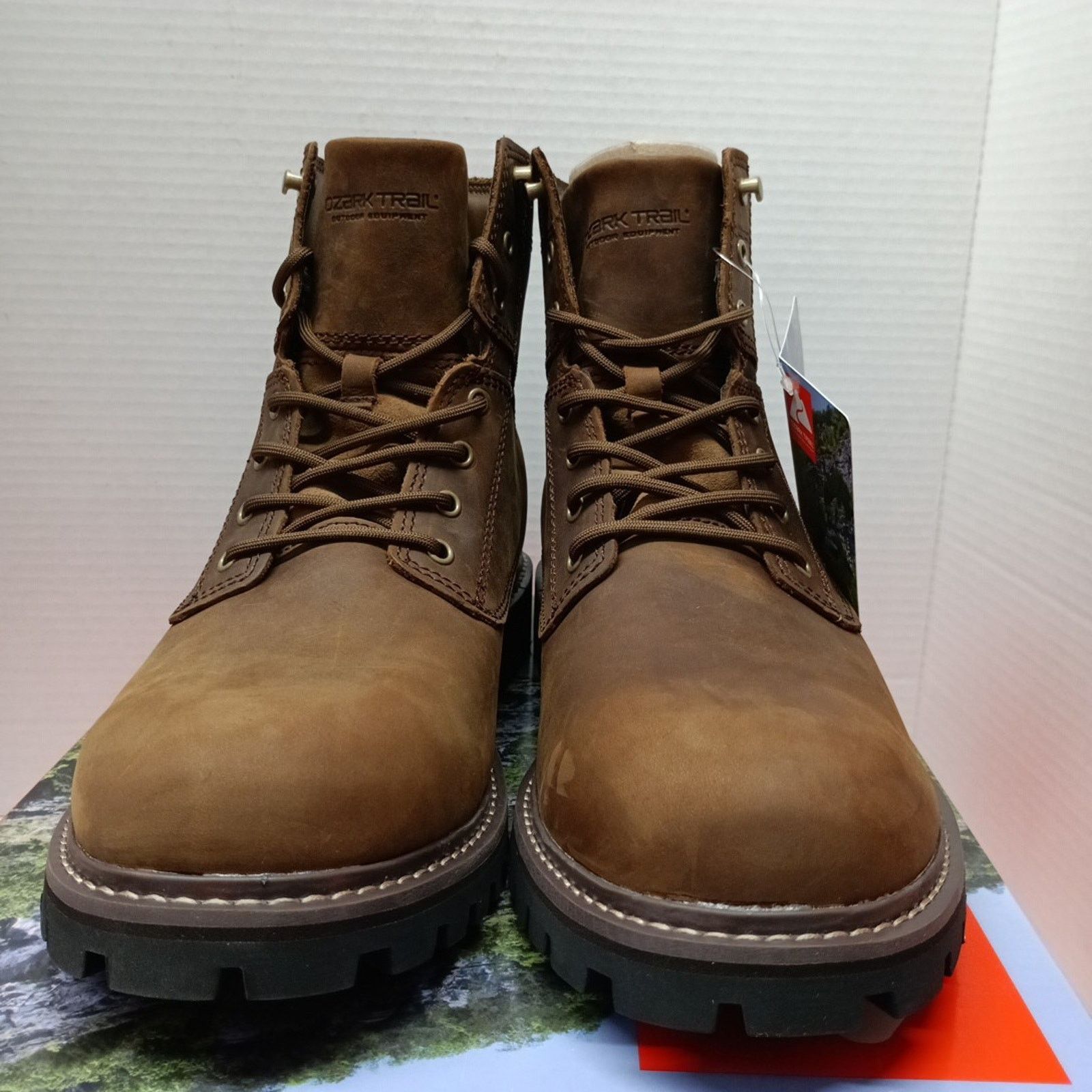 Other Ozark Trail Mens Range Mountain Hiking Boots Size 11.5 Brown Size US 11.5 / EU 44-45 - 2 Thumbnail