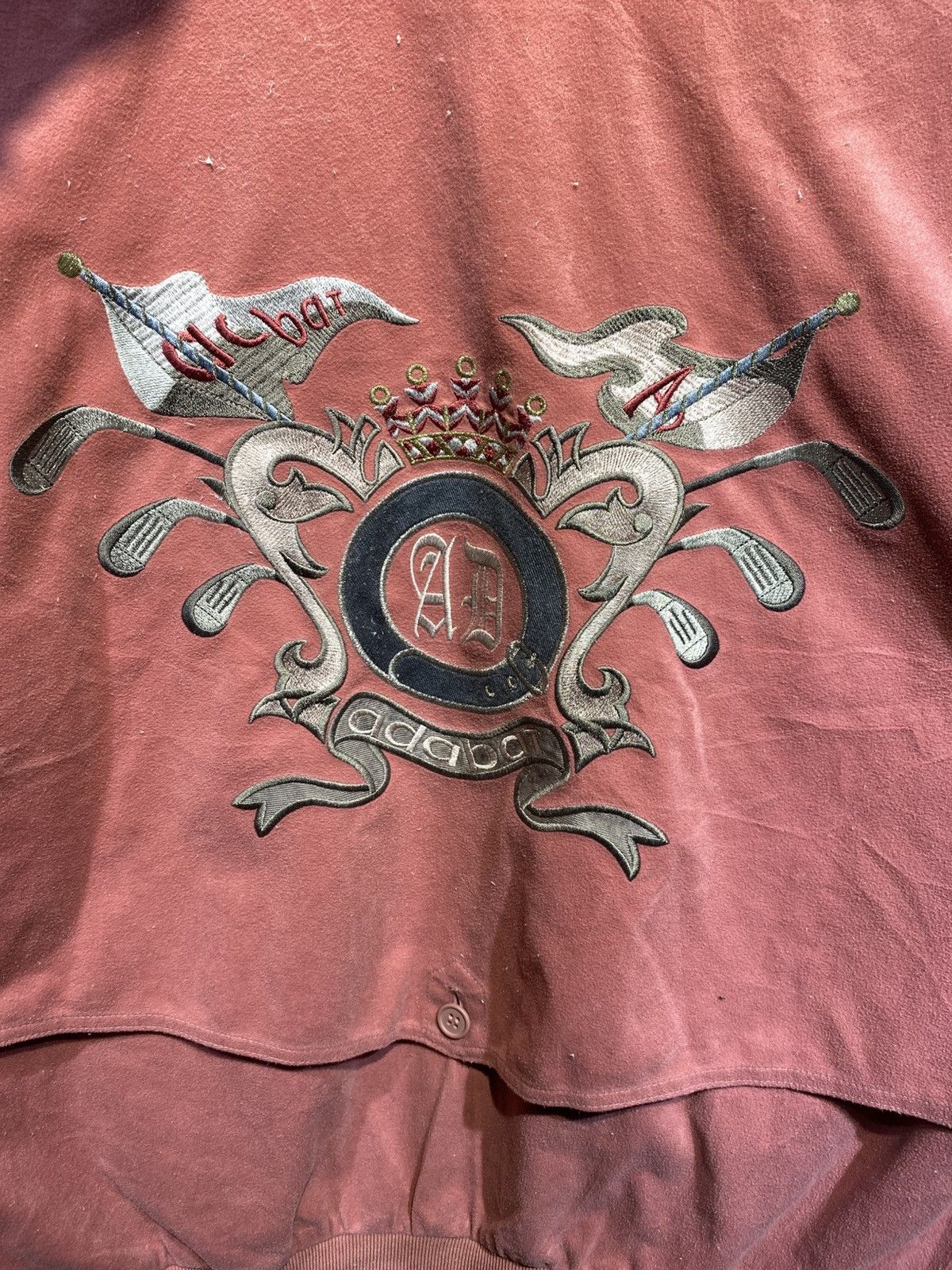 Japanese Brand Vintage Adabar Golf Pink Hooded Jacket – Retro Sportswear Size L / US 10 / IT 46 - 6 Thumbnail