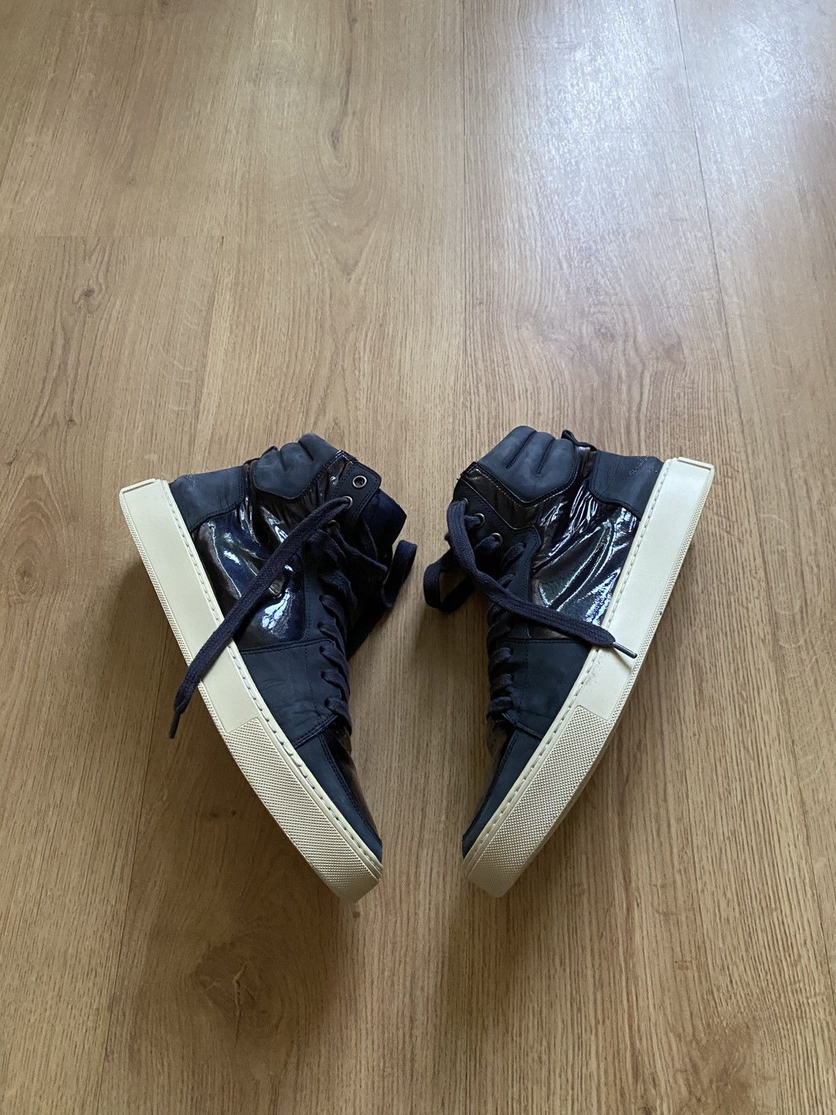 Yves Saint Laurent Saint Laurent (YSL) SL/01H High-Top Sneakers Size US 7 / EU 40 - 1 Thumbnail
