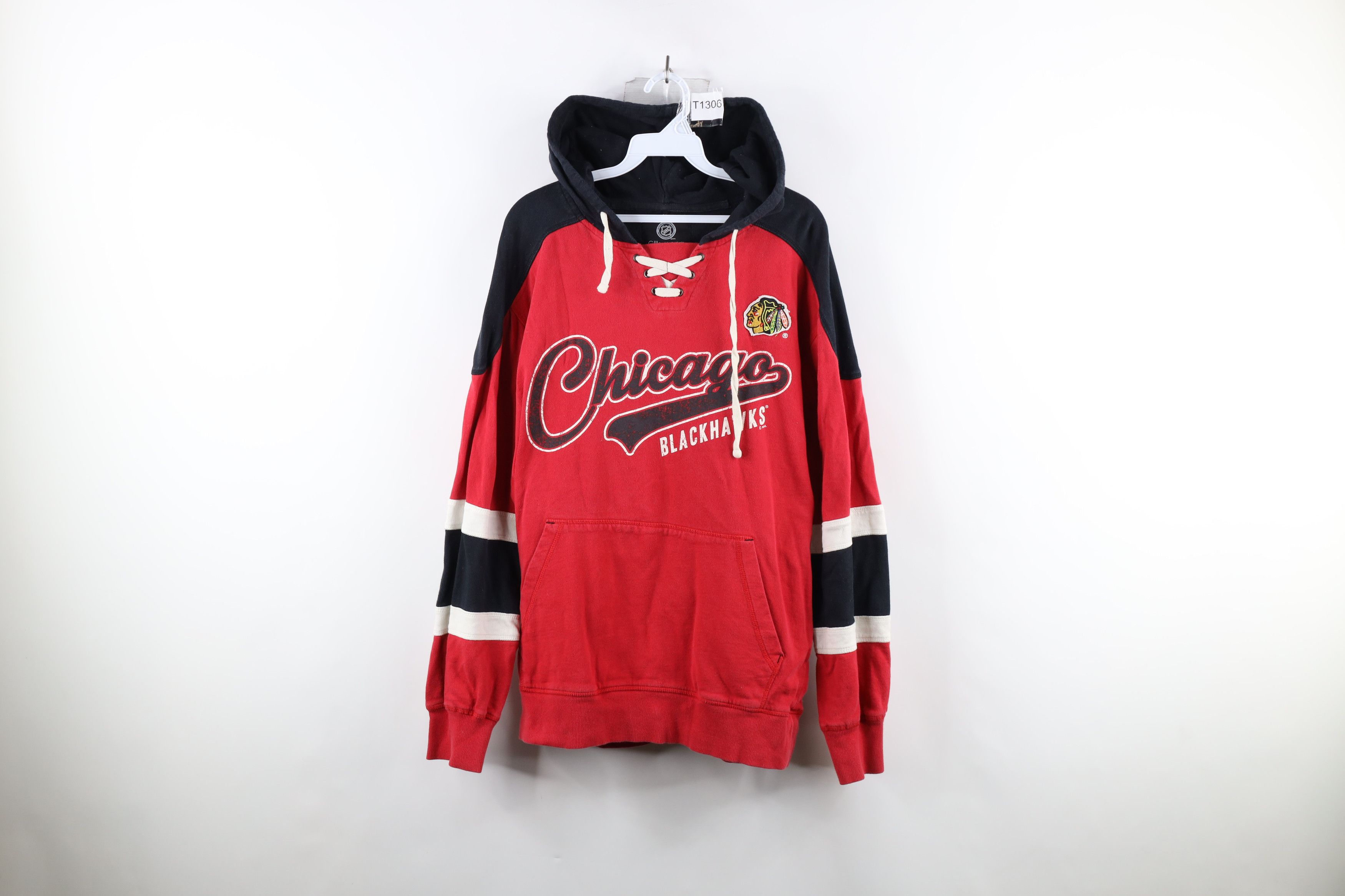 Vintage Vintage Spell Out Chicago Blackhawks Hockey Jersey Hoodie Grailed