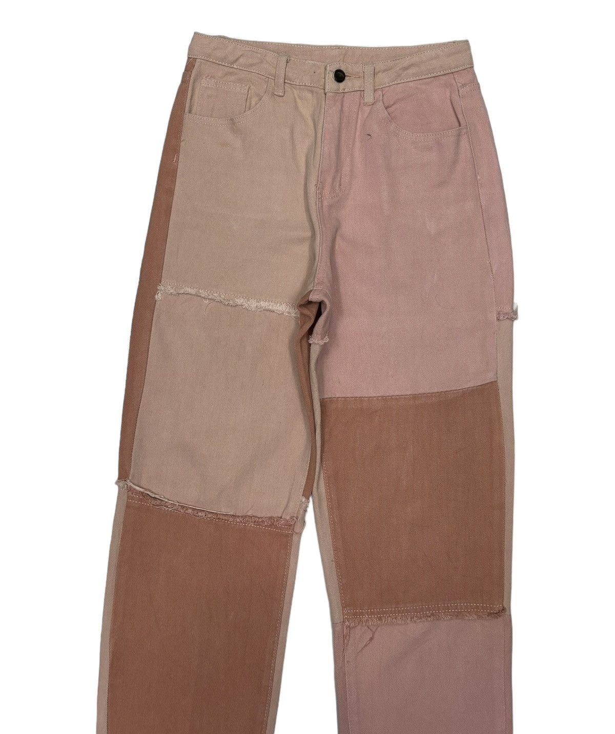 Christian Dior Monsieur VINTAGE CHRISTIAN DIOR SPORTS PATCHWORK DENIM CUSTOM MADE Size 28" / US 6 / IT 42 - 7 Thumbnail