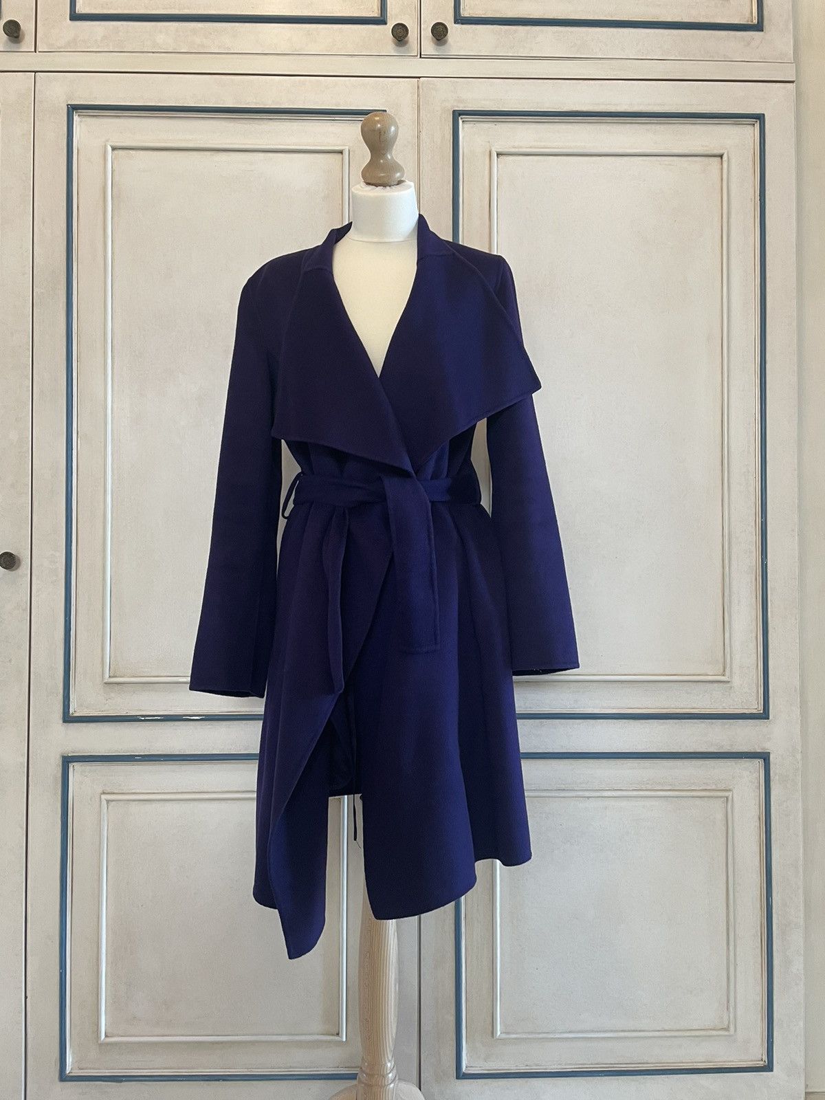 Armani × Armani Collezioni × Giorgio Armani Armani Collezioni Purple cachemere coat Size M / US 6-8 / IT 42-44 - 1 Thumbnail