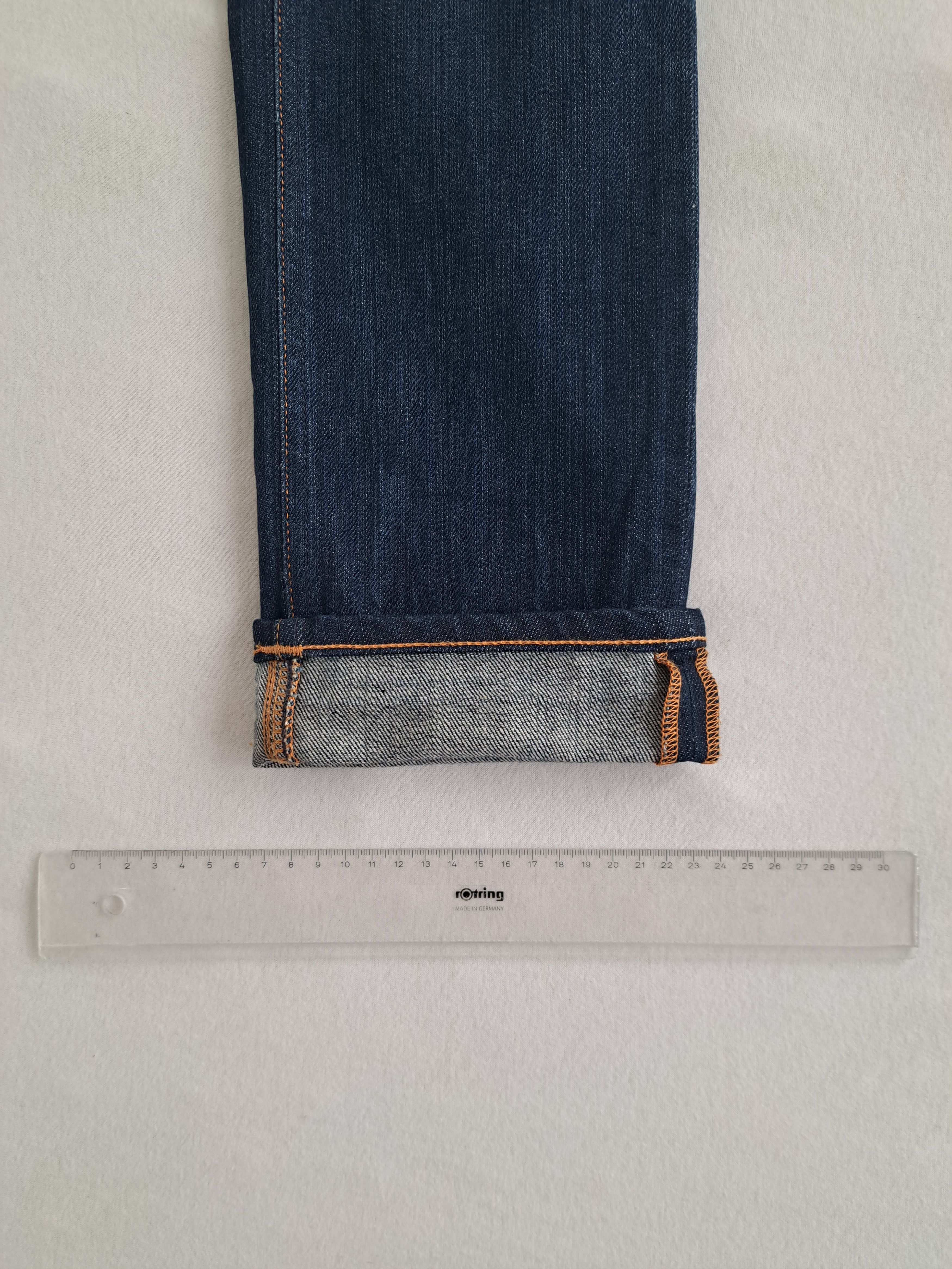 Nudie Jeans GRIM TIM DRY OPEN NAVY (1005119) - Denim Jeans - W32 Size US 32 / EU 48 - 13 Thumbnail