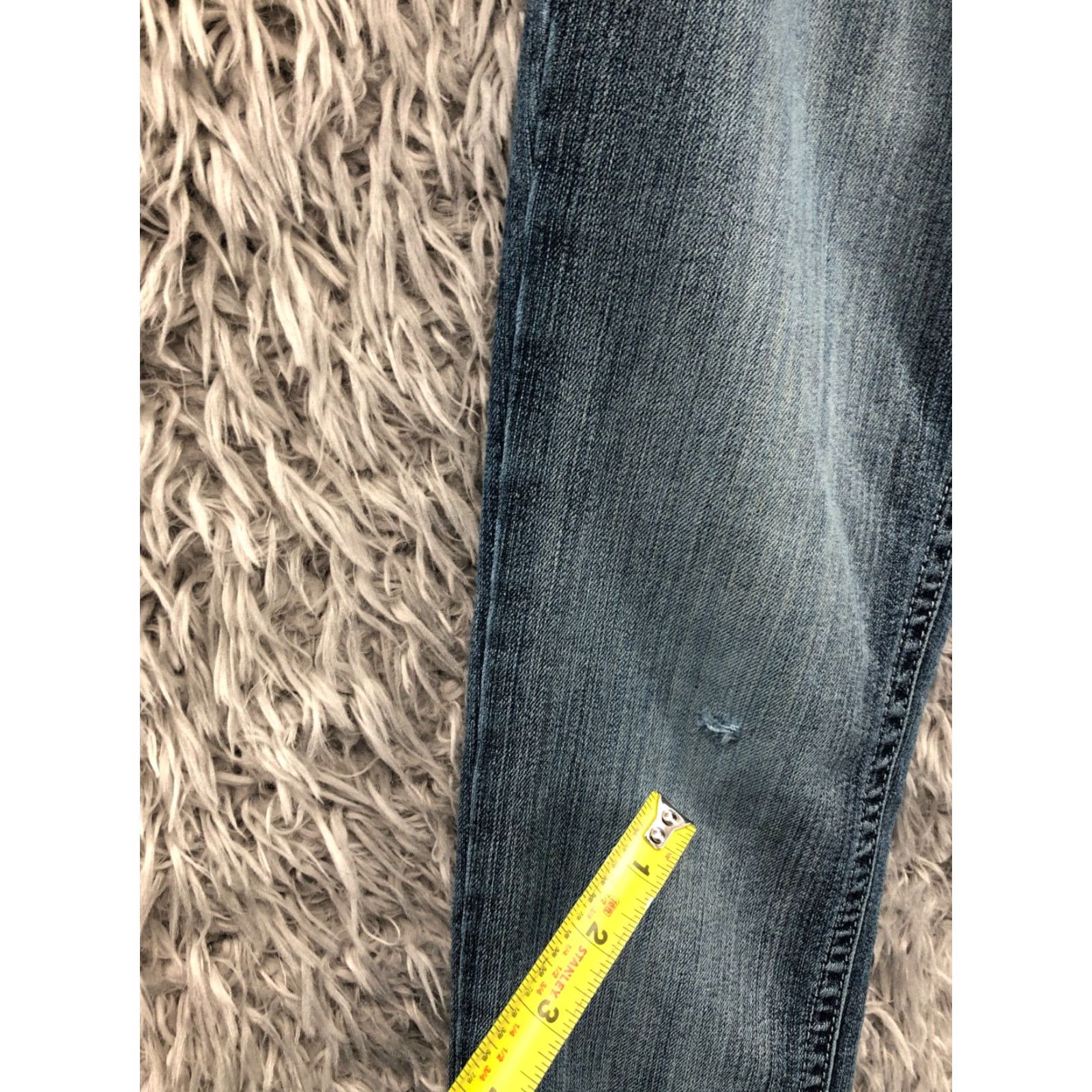 Vintage VIGOSS Jeans Skinny 5/6 Juniors Womens Blue Medium Wash Jeans Size 27" / US 4 / IT 40 - 7 Thumbnail