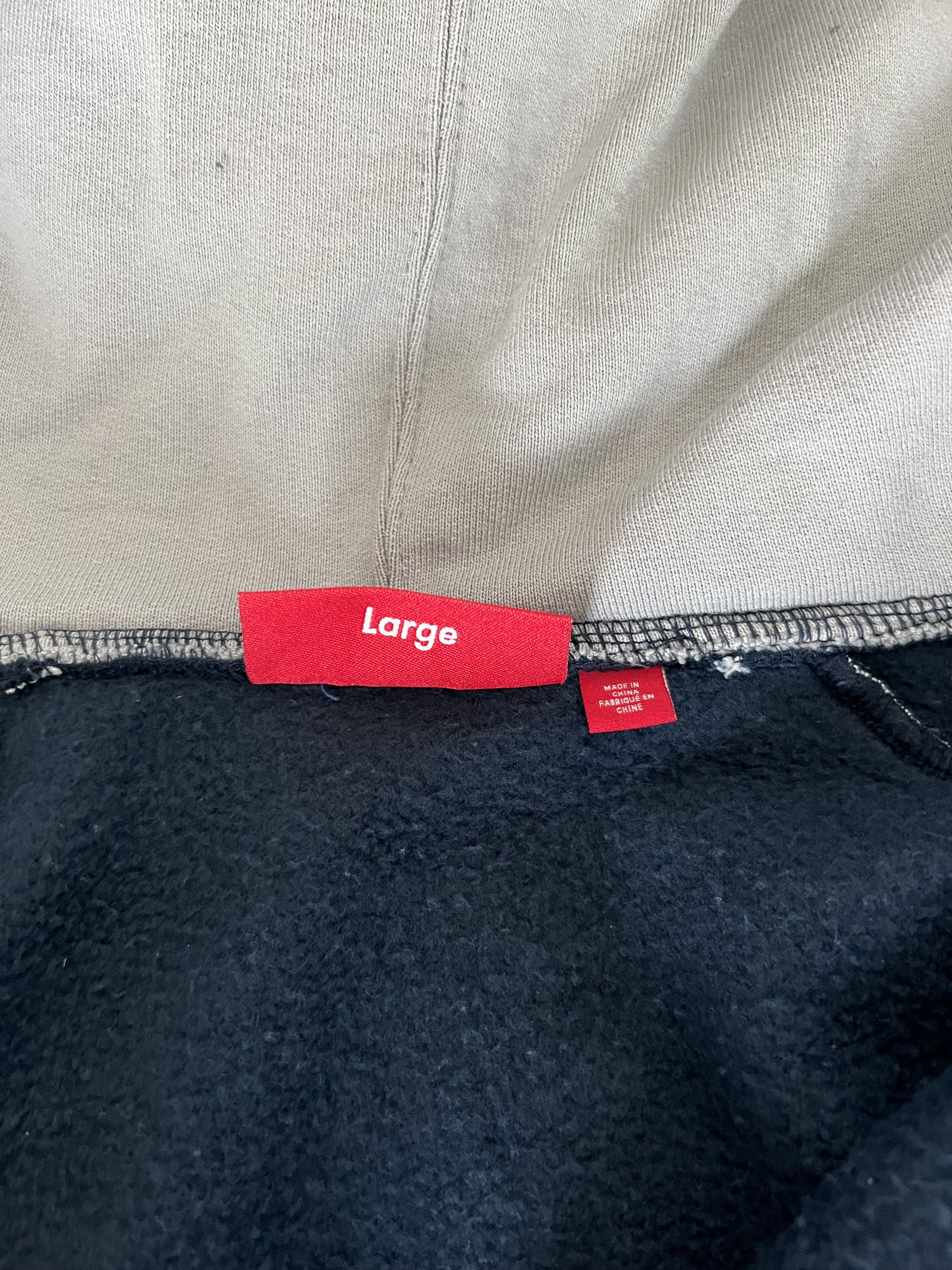 Supreme Supreme Playoffs Zip Up Hooded Sweatshirt in Navy Size US L / EU 52-54 / 3 - 10 Thumbnail