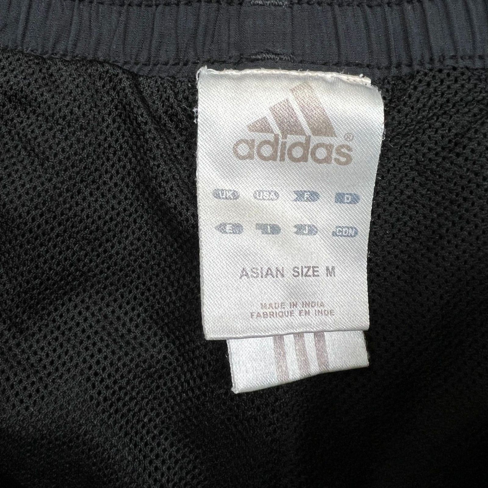 Nike × Vintage Adidas Shorts Medium Stripes Logo Spell Out Lined Gym Pants Size US 34 / EU 50 - 5 Thumbnail