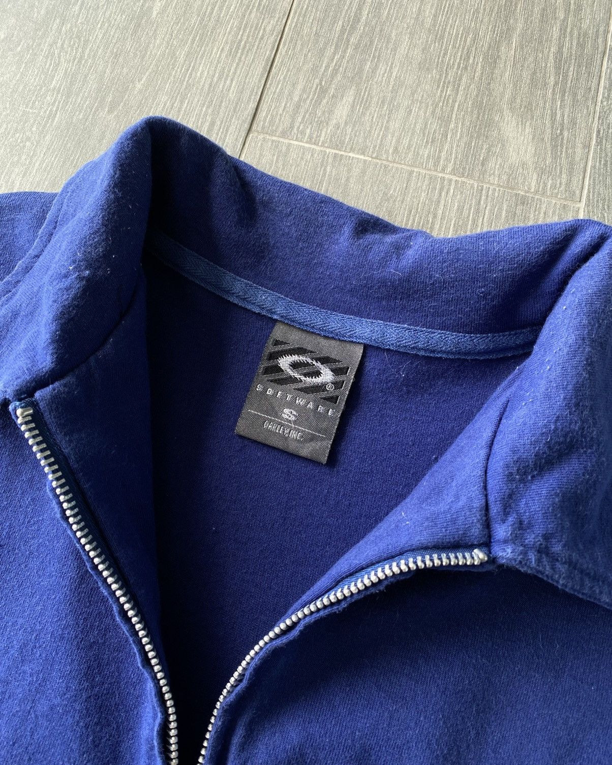 Oakley × Vintage Vintage 90’s Oakley Software Quarter Zip Polo Shirt Size US S / EU 44-46 / 1 - 5 Thumbnail
