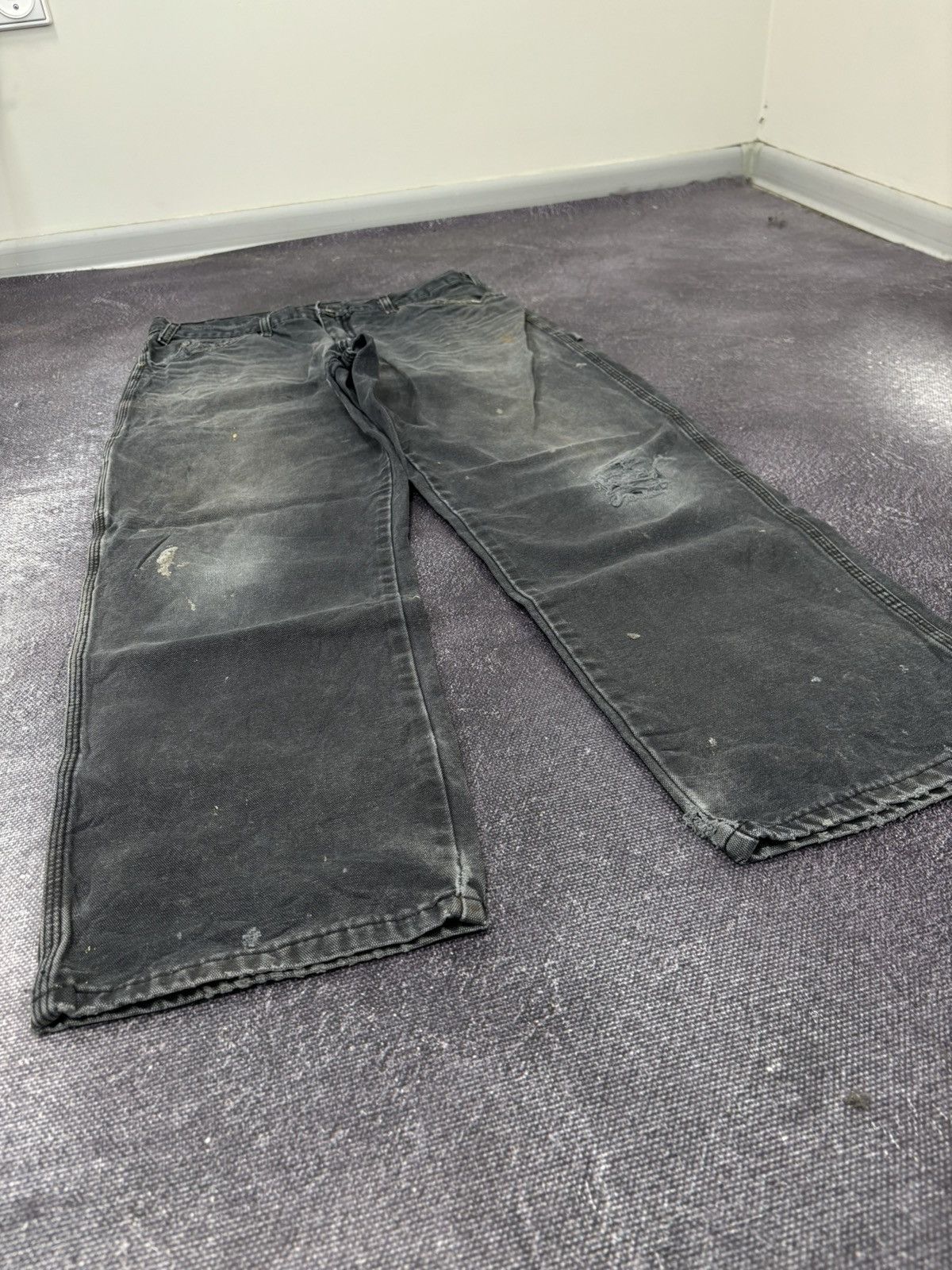 Dickies × Vintage Vintage Dickies Y2K Faded Black USA Hype Pants Jeans Size US 32 / EU 48 - 9 Thumbnail