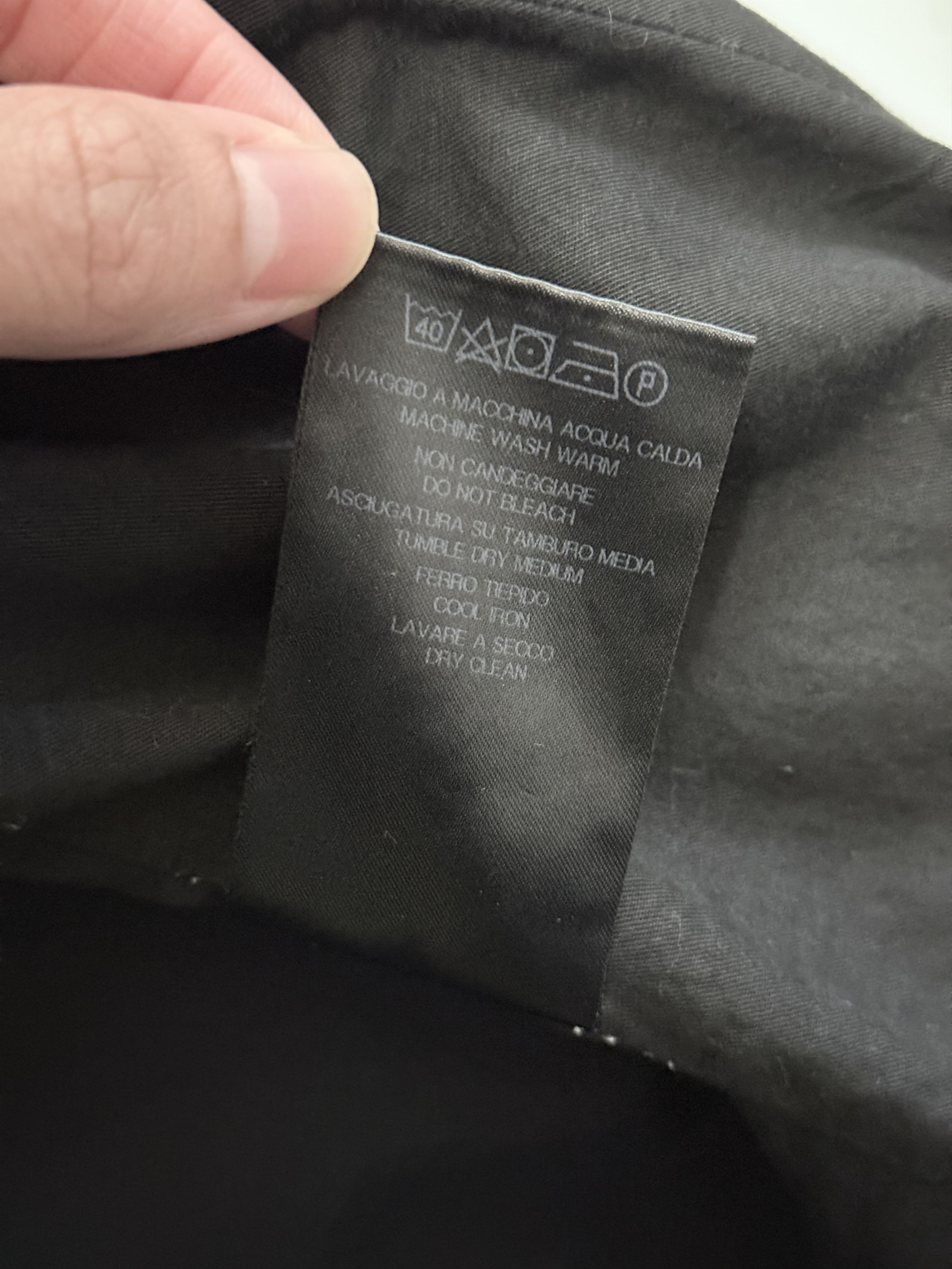 Raf Simons SS22 Black Denim Blazer Jacket Size US S / EU 44-46 / 1 - 13 Thumbnail