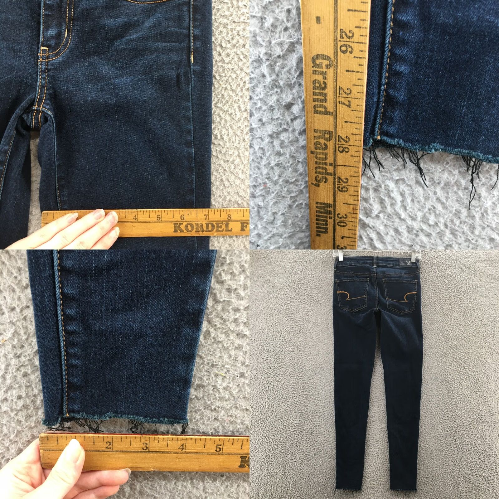 American Eagle Outfitters American Eagle Outfitters Jegging Jeans Womens 2R Blue Denim Regular Rise Jeans Women's Denim Blue 2R Jegging Size 26" / US 2 / IT 38 - 8 Thumbnail
