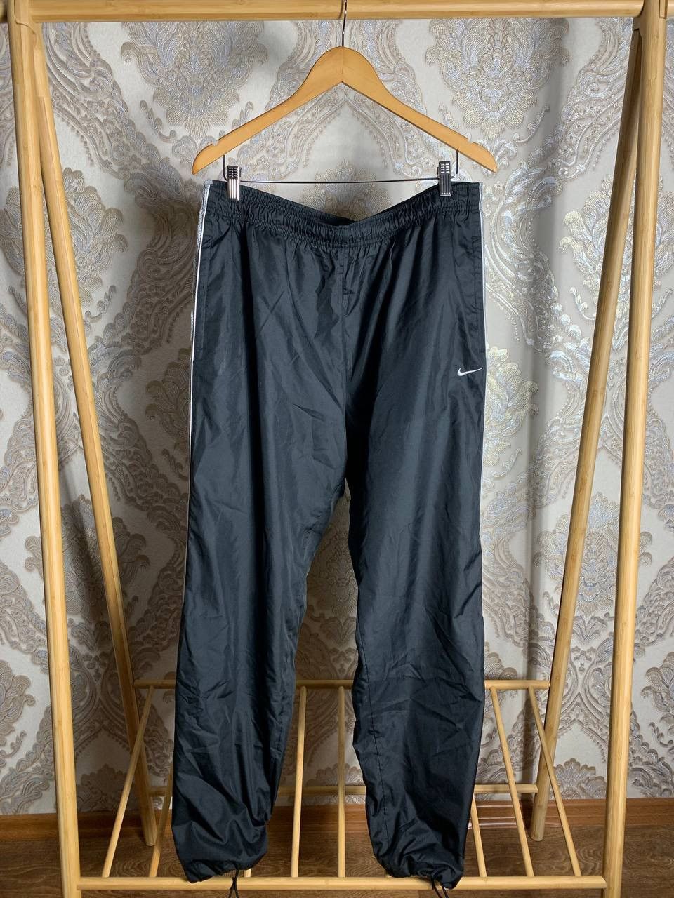 Nike × Vintage VERY RARE NIKE DRILL PANTS SWOOSH JAPAN STYLE Y2K 90s DRILL Size US 36 / EU 52 - 4 Thumbnail
