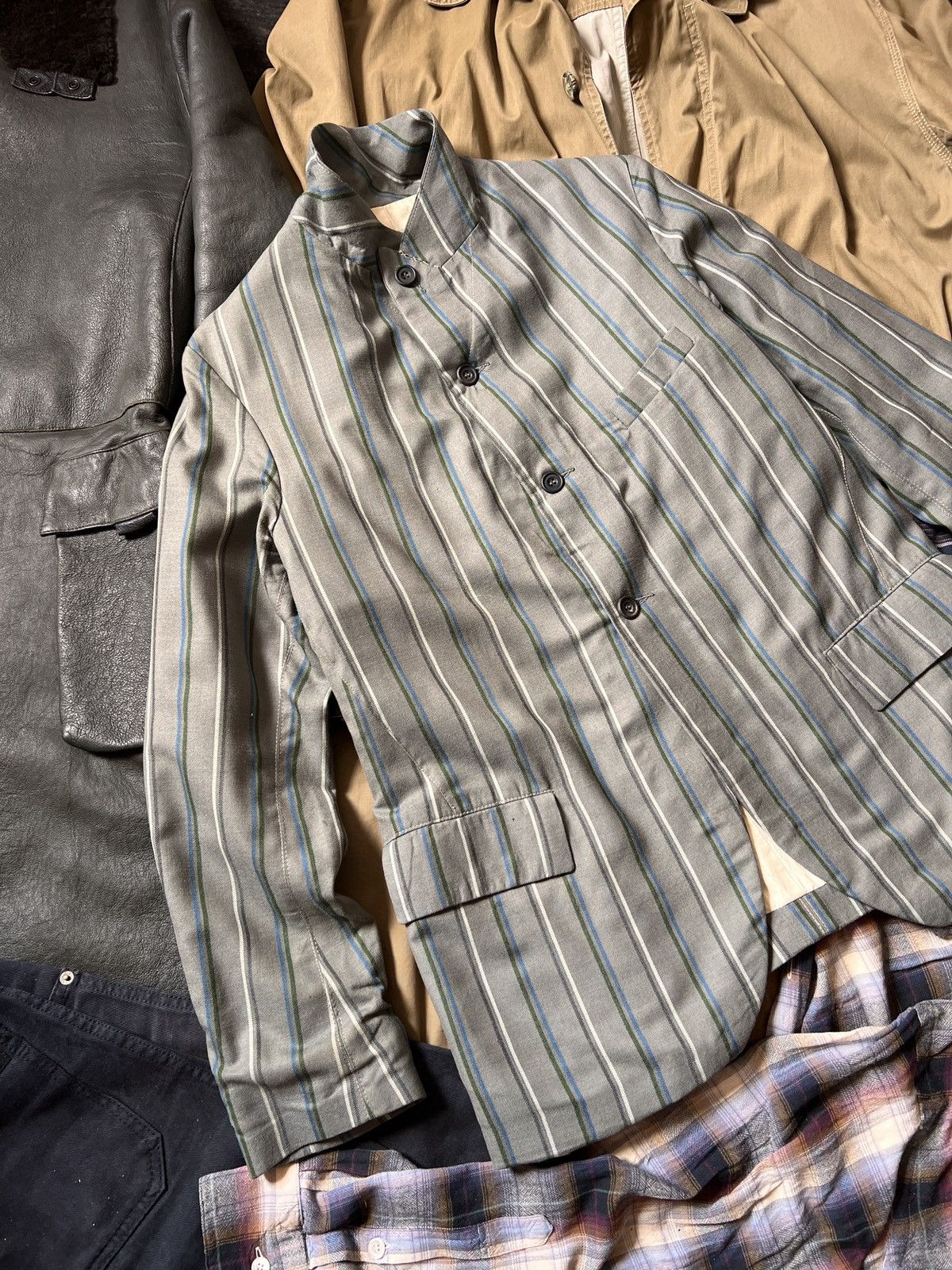Paul Harnden Shoemakers Vintage Paul Harnden Shoemakers Striped Blazer Jacket Size US M / EU 48-50 / 2 - 7 Thumbnail