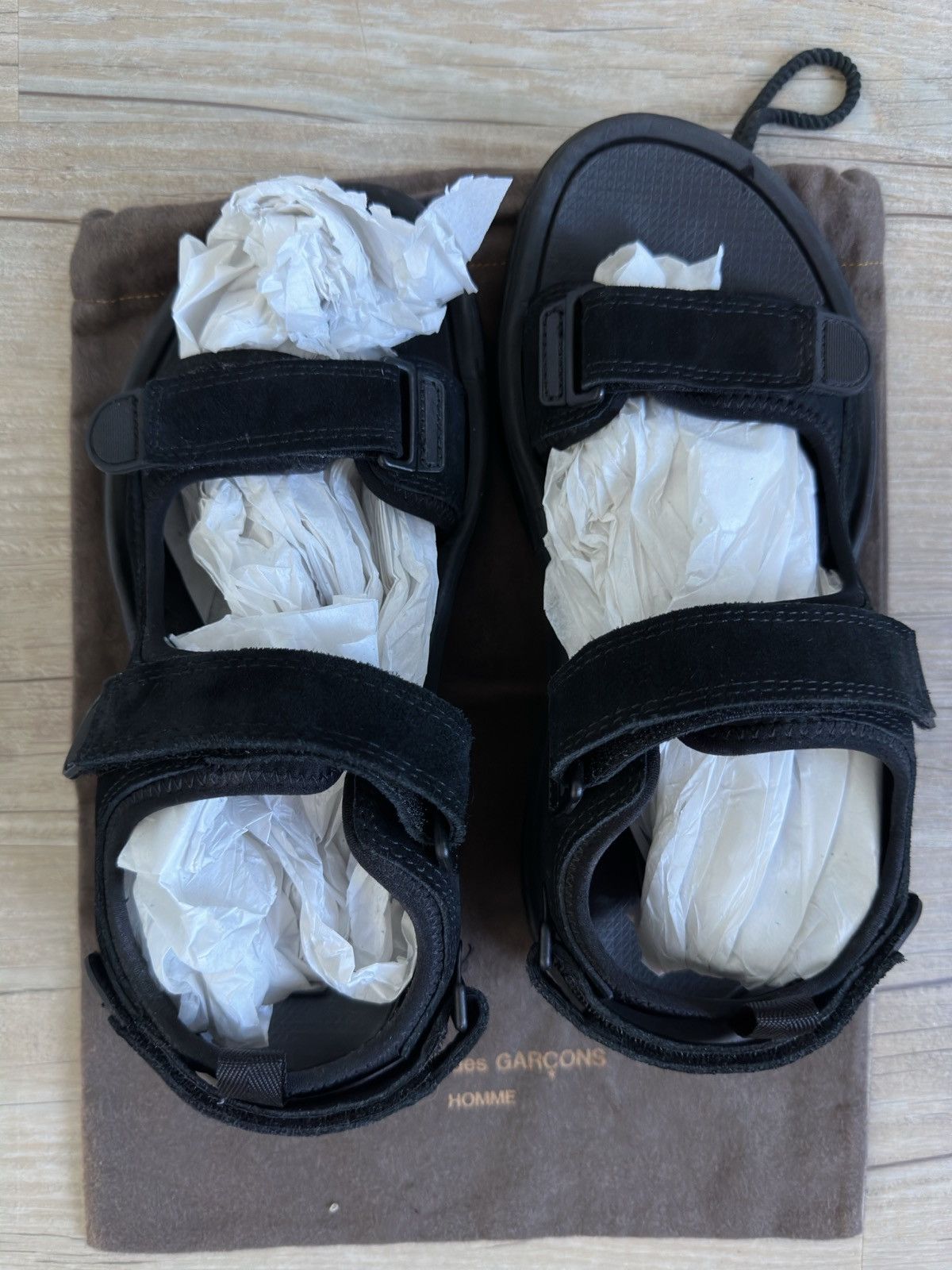 Comme des Garcons Homme Cdg Homme Leather Sandals Size US 10 / EU 43 - 8 Thumbnail