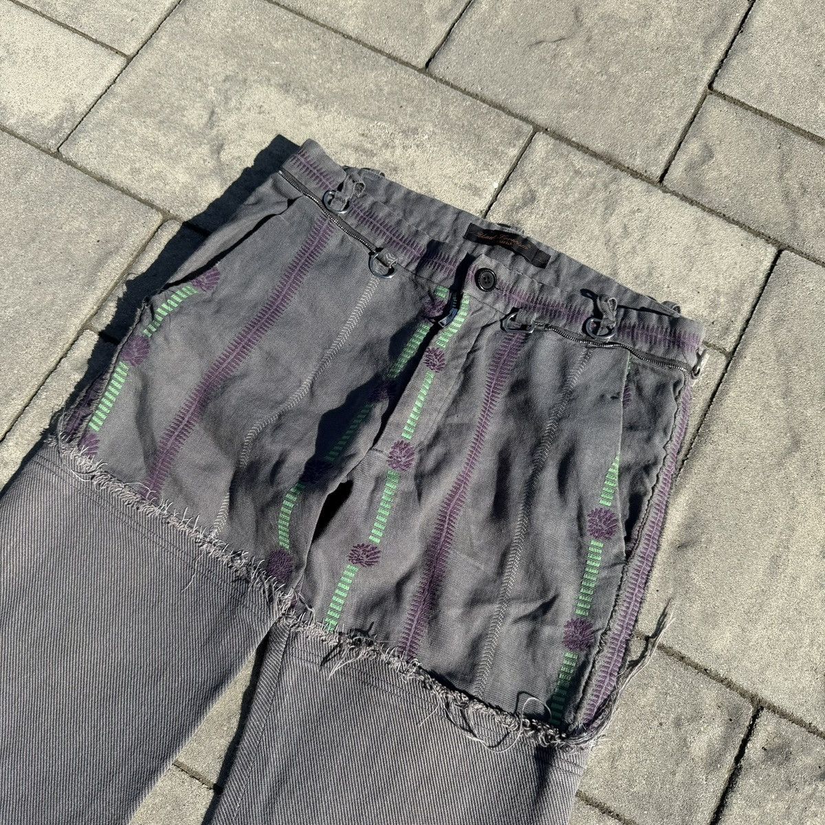 Undercover SS03 Undercover Grey Scab Pants Size US 28 / EU 44 - 2 Thumbnail