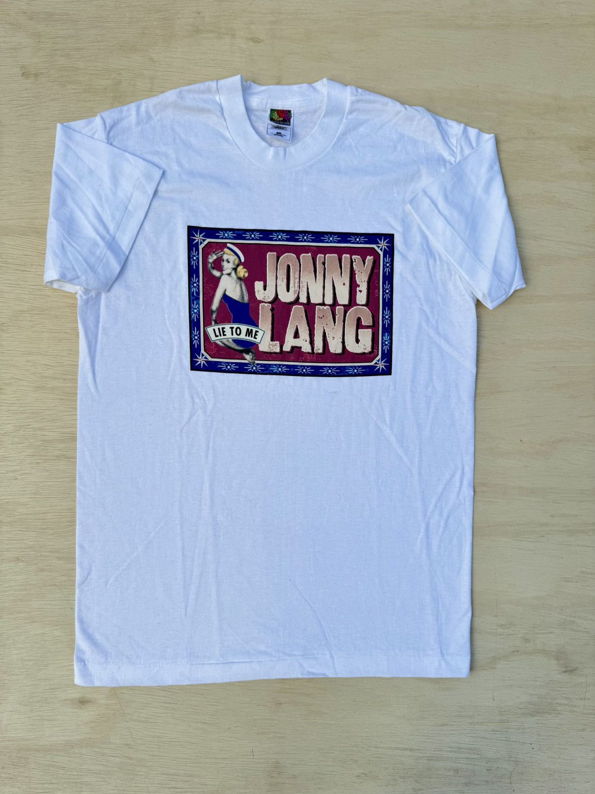 Band Tees × Rap Tees × Vintage Vintage 1997 Johnny Lang Lie To Me 90’s Album Promo T-Shirt Size US L / EU 52-54 / 3 - 5 Thumbnail