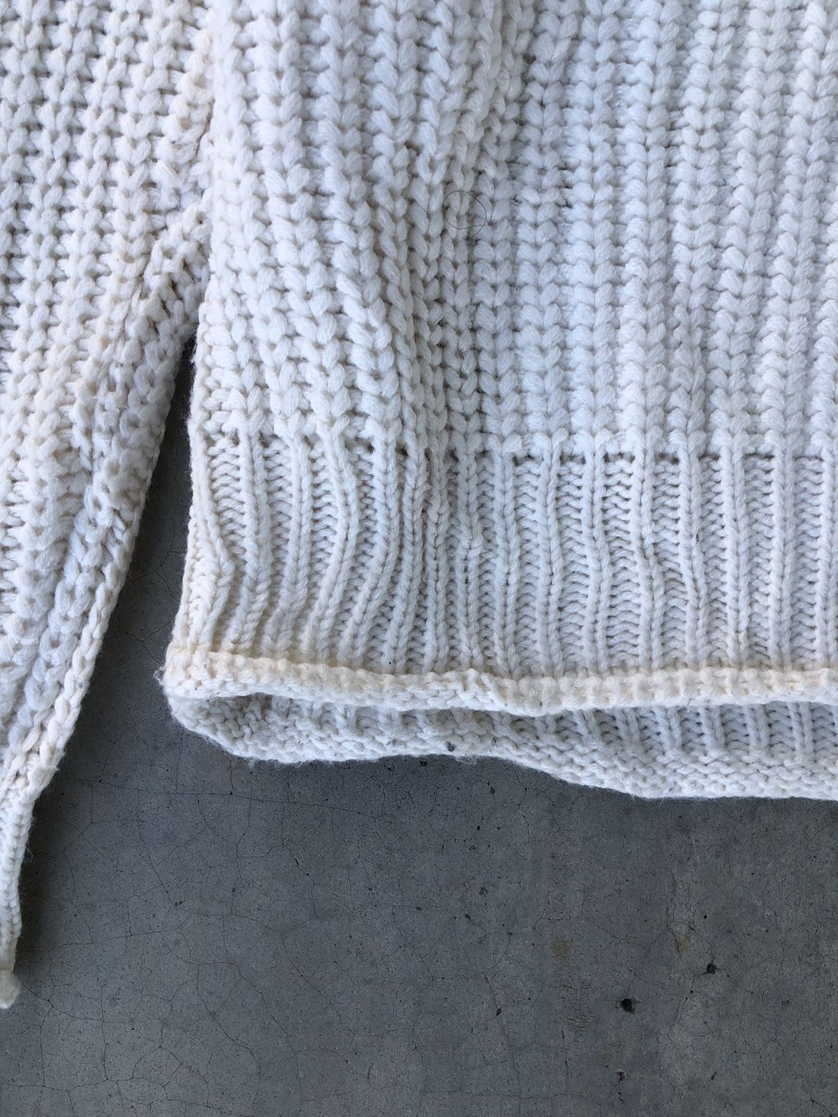 Aran Isles Knitwear × Designer Vintage Knitsweater Pullover/Jumper Nice Design Size US L / EU 52-54 / 3 - 11 Thumbnail