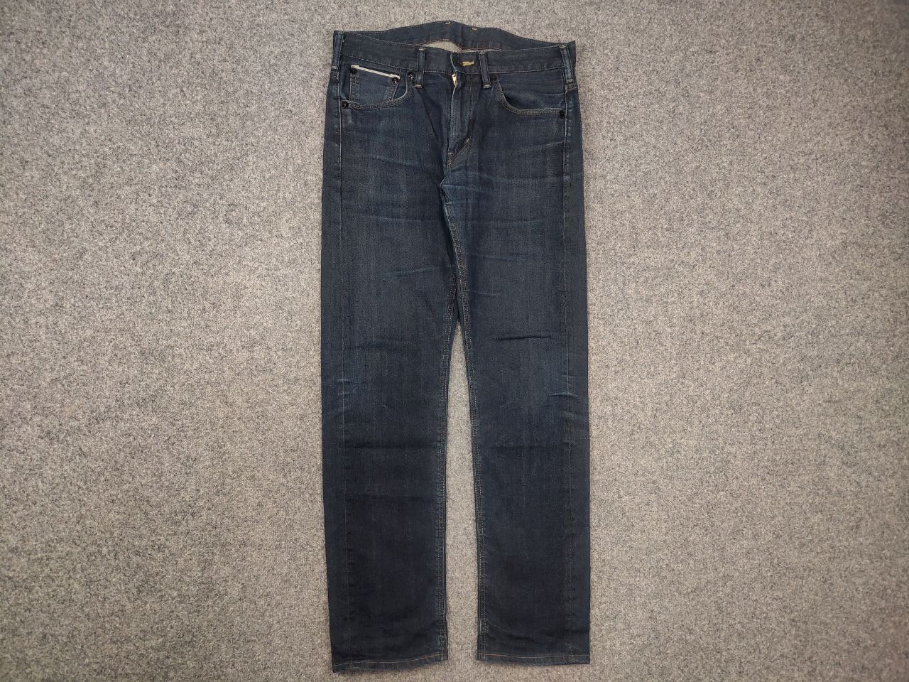 Edwin Edwin Vintage Japan Selvedge Distressed Denim Jeans ES505S Size US 33 - 3 Thumbnail
