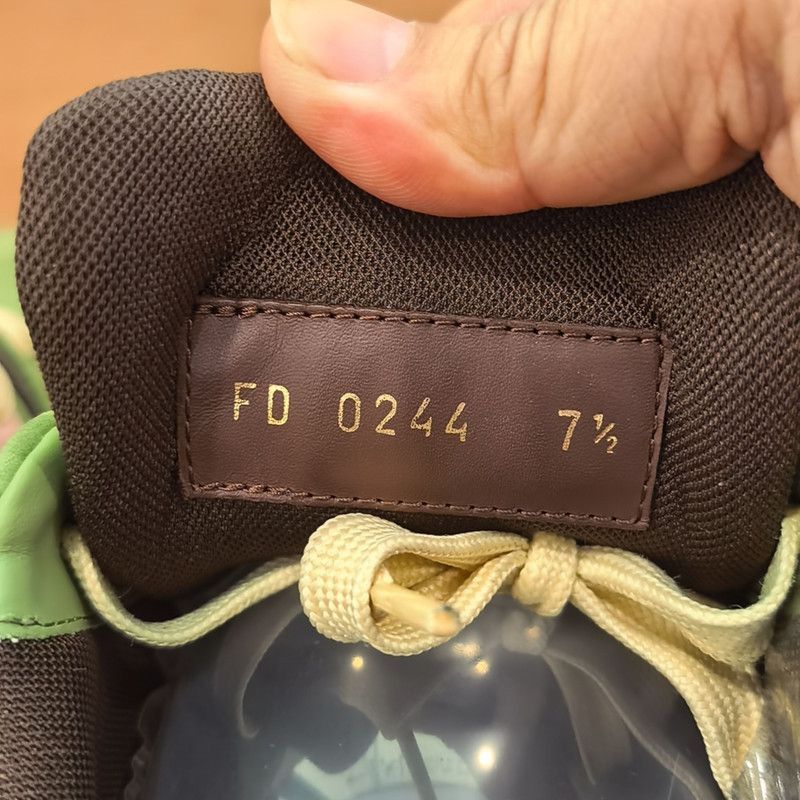 Louis Vuitton Tyler x Louis Vuitton Green Low-Top Trainers -2508 Size US 8 / EU 41 - 5 Thumbnail