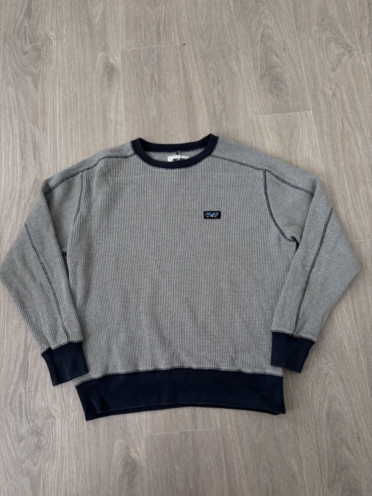 image of Palace Sweatshirt Y2K in Grey, Men's (Size Small)