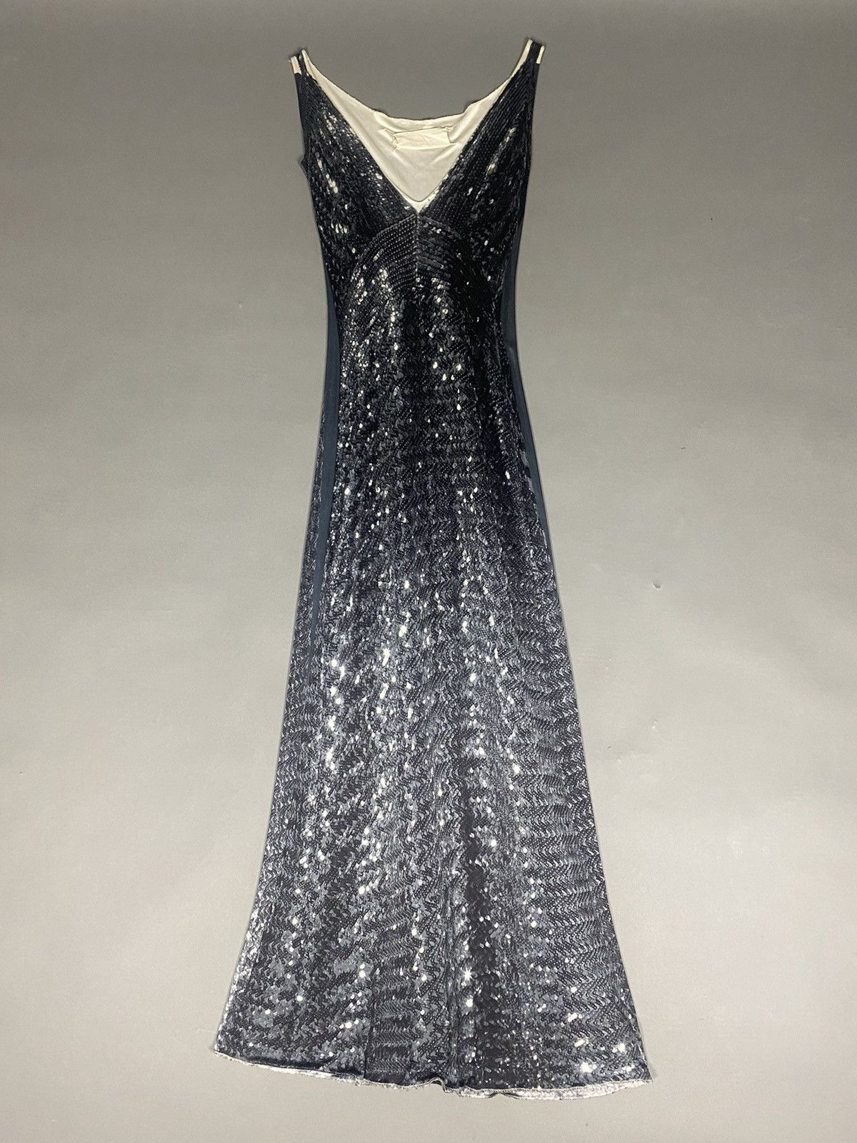 Margiela SS96 trompe loeil sequin dresse