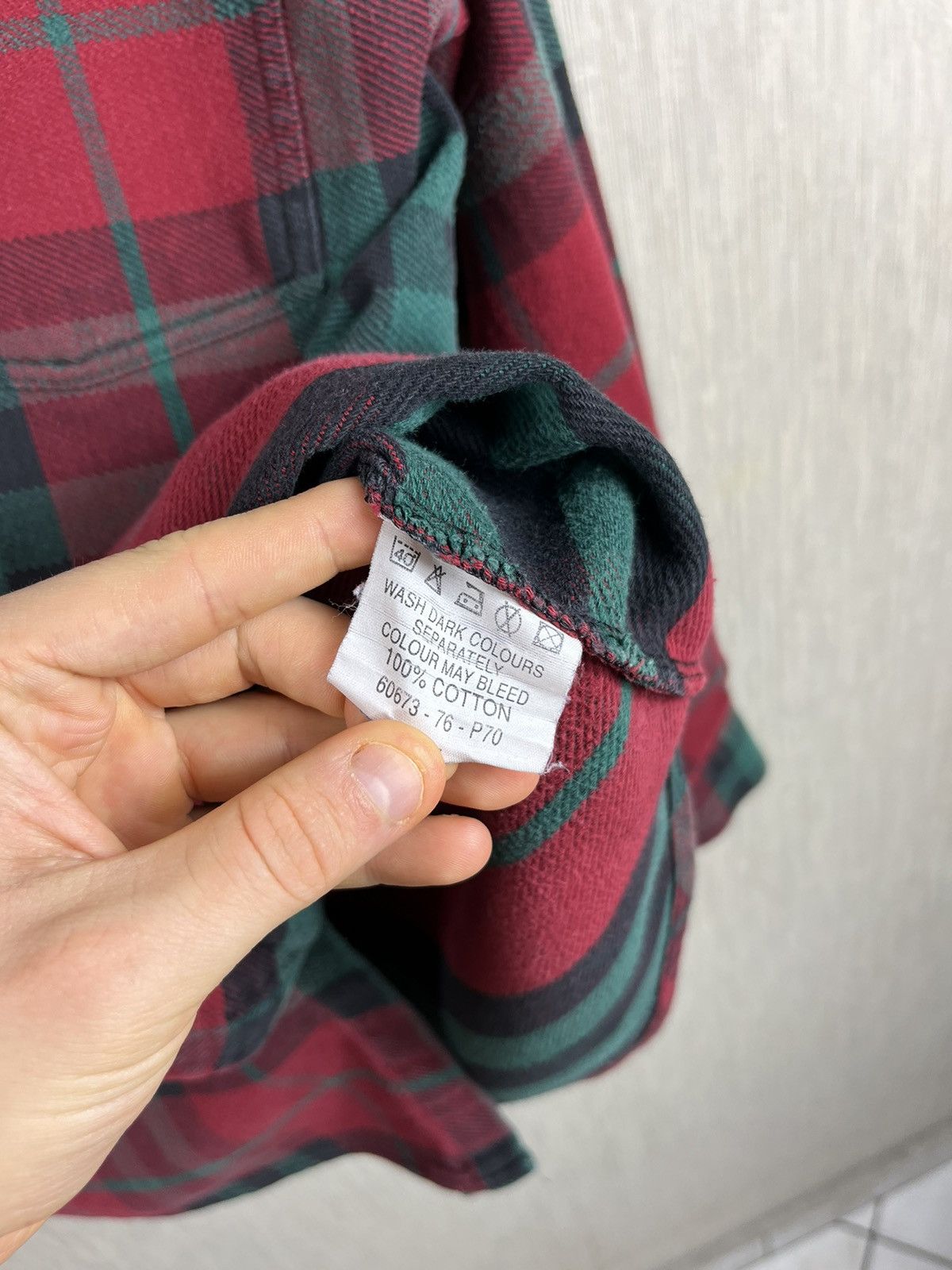 Flannel × Levi's × Vintage Vintage Levi’s plaid flannel shirt checked jacket black tab Size US M / EU 48-50 / 2 - 18 Thumbnail