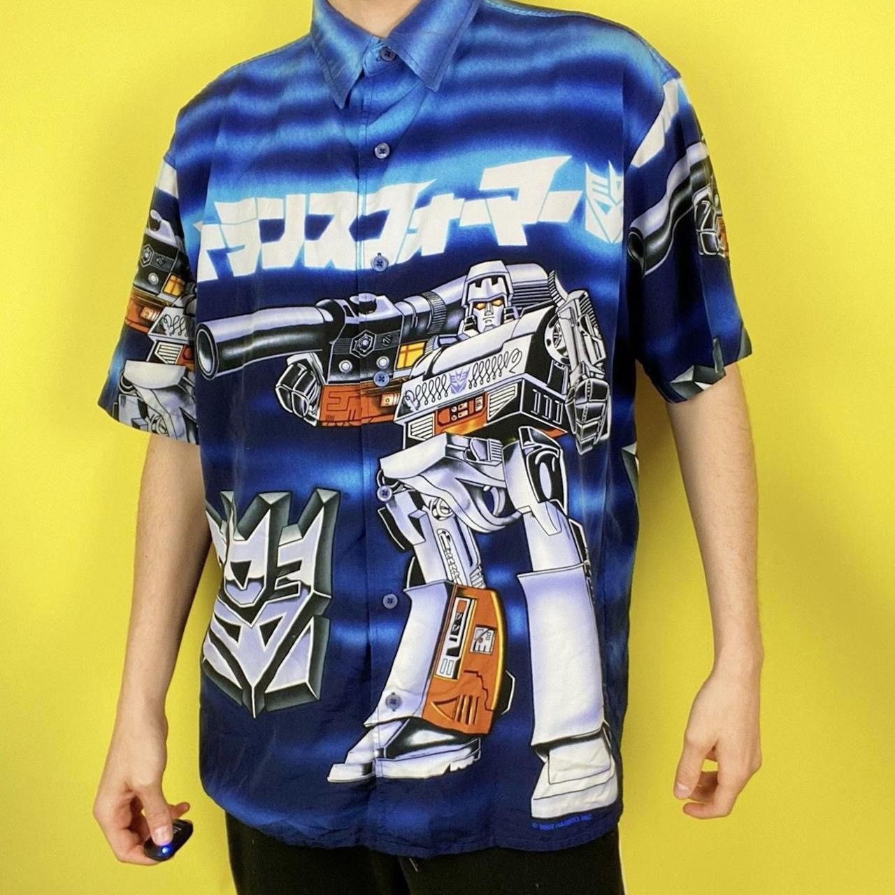 Vintage Vintage Transformers Shirt Size US L / EU 52-54 / 3 - 5 Thumbnail