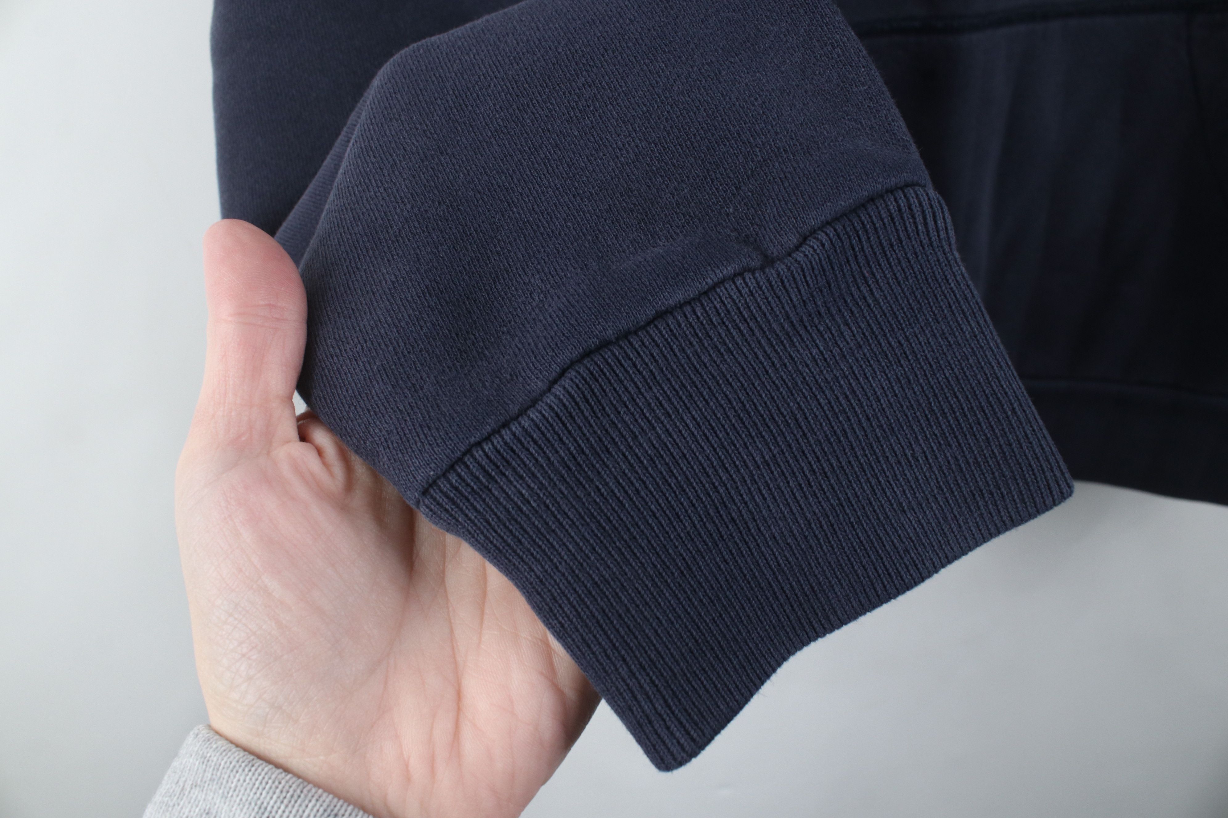 Polo Ralph Lauren Vintage 90s Ralph Lauren Spell Hoodie Sweatshirt Navy Blue Size US L / EU 52-54 / 3 - 9 Thumbnail