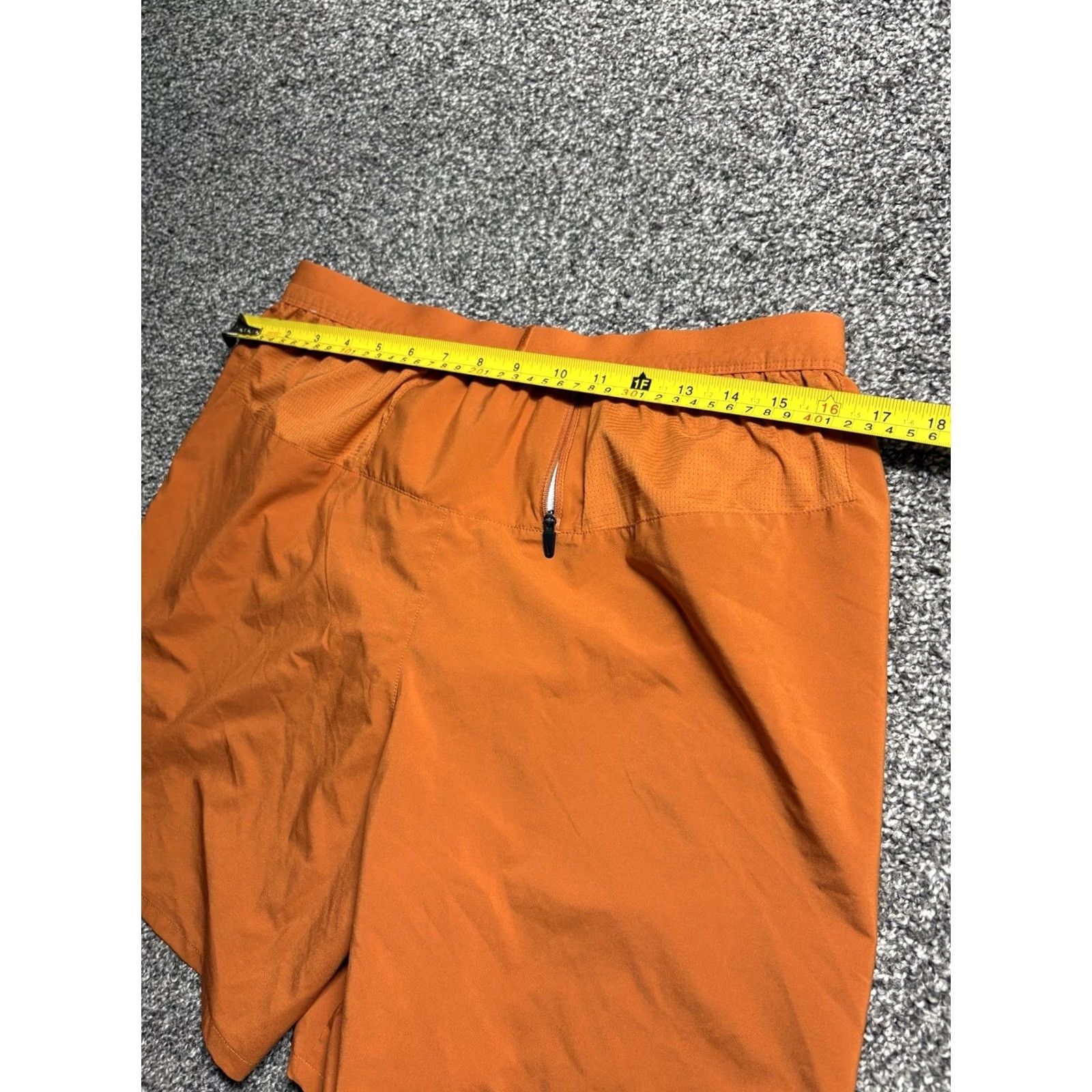 Nike Nike Flex Stride Shorts Mens Large Burnt Orange Run 2 in 1 Lined Brief CJ5459 Size US 33 - 3 Thumbnail
