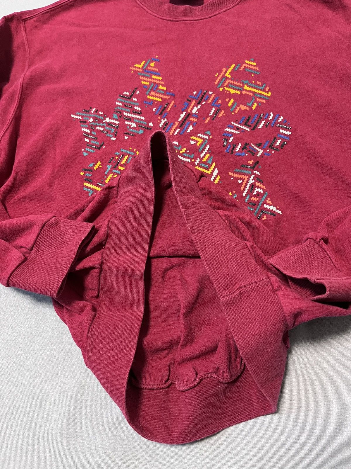Missoni Missoni Vintage Italy Sport Big Logo Red Sweatshirt Size US M / EU 48-50 / 2 - 11 Thumbnail