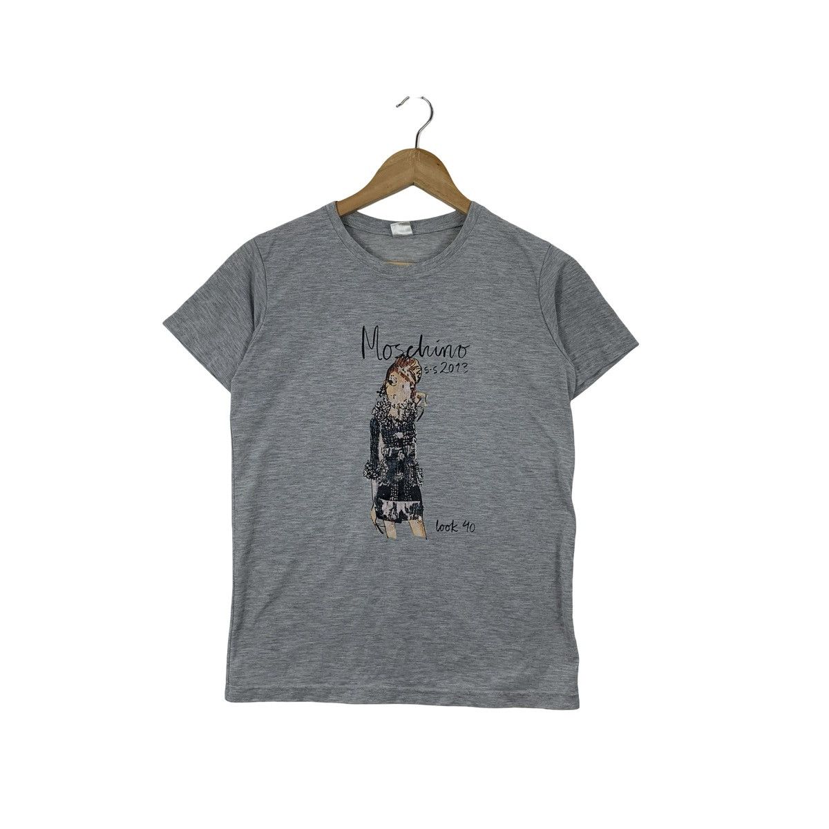Moschino MOSCHINO x 25ANS 2013 Sprint Summer Tee Shirt Top Magazine Size S / US 4 / IT 40 - 1 Thumbnail