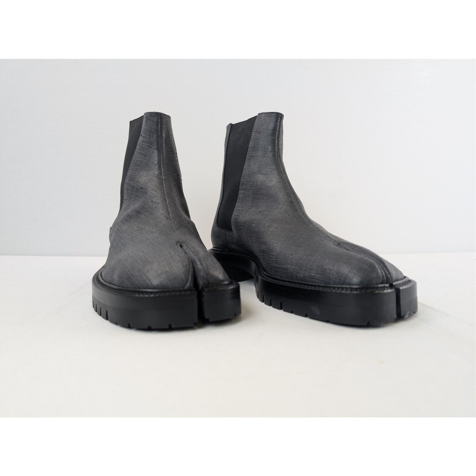 Maison Margiela o1rshd1 Tabi County Chelsea Boots in Black Size US 9 / EU 42 - 6 Thumbnail
