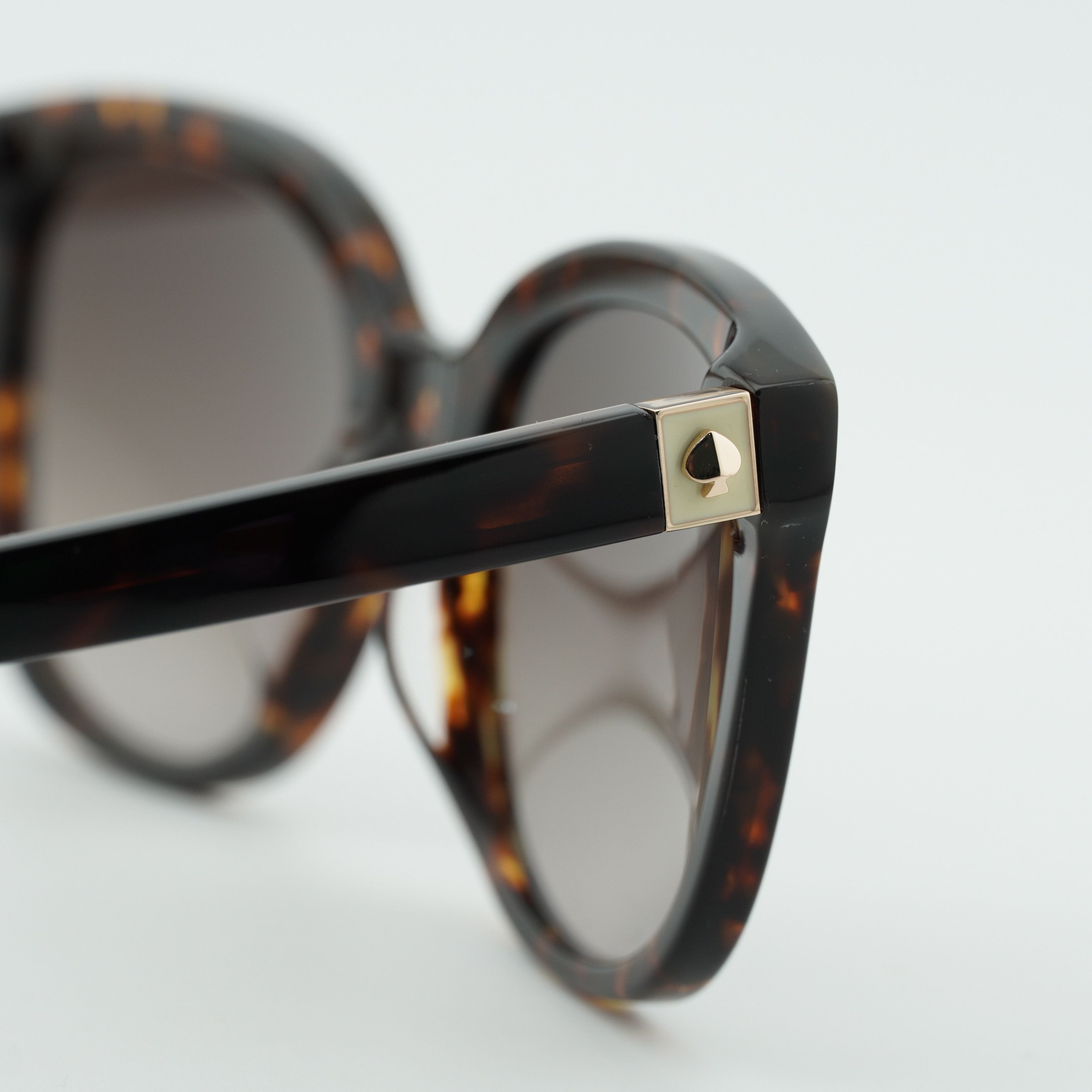 Kate Spade Kate Spade GWENITH/S 0086 HA Sunglasses Havana Square Frame Size ONE SIZE - 5 Thumbnail