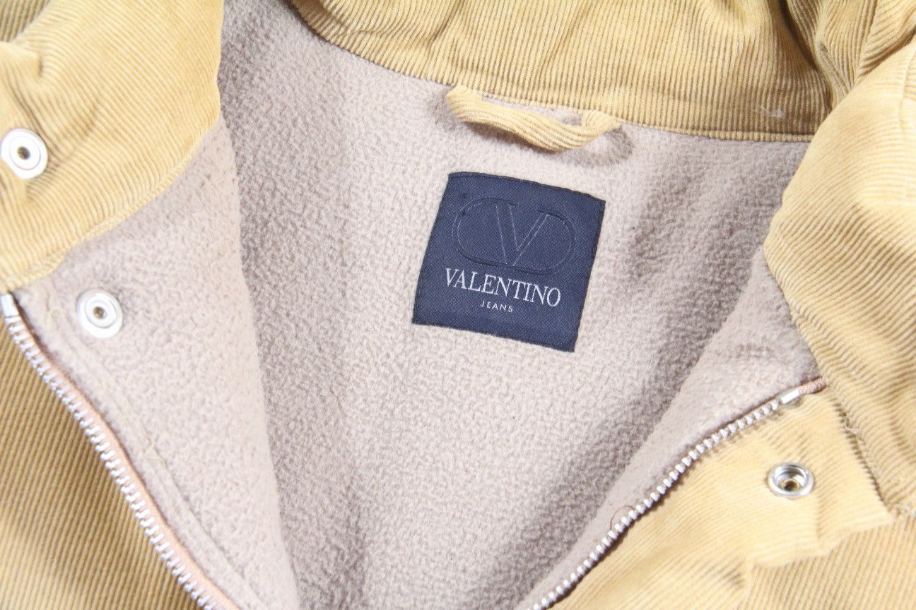 Valentino Valentino Corduroy Luxury Vintage Gilet Vest Jacket Beige XL Size US XXL / EU 58 / 5 - 6 Thumbnail