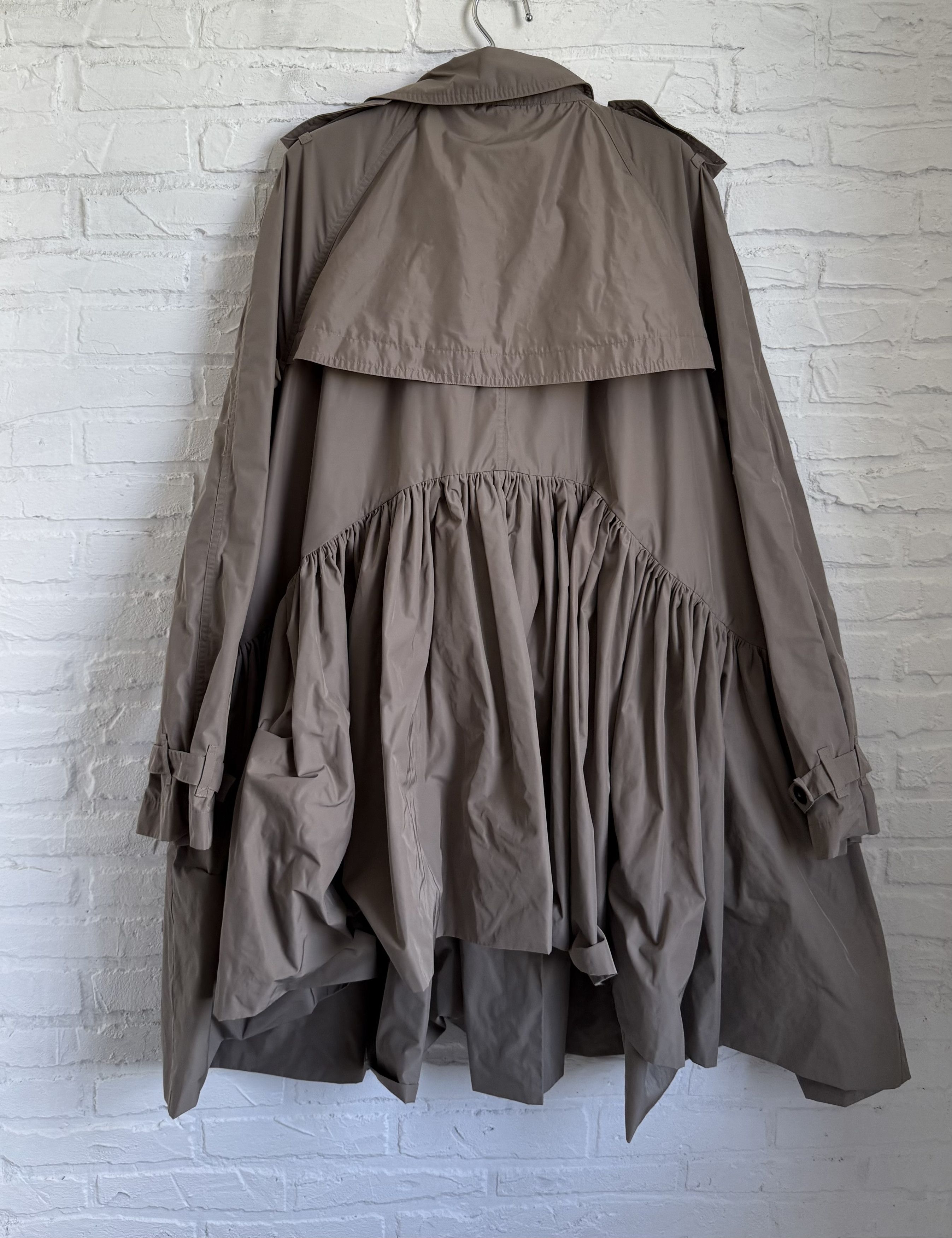 Rundholz Rundholz Oversized Trench Coat Balloon Taupe Jacket Size M / US 6-8 / IT 42-44 - 3 Thumbnail
