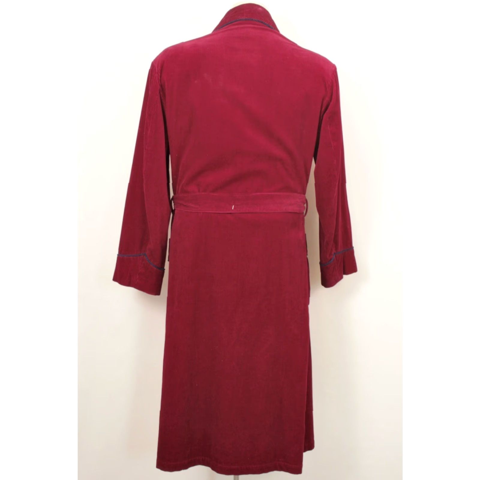 Bill Blass VTG Bill Blass Robe Red Corduroy 1980s Men's Sz M / Vintage Robe / 1980s Bill Blass Robe Mens M Red Corduroy Size US M / EU 48-50 / 2 - 3 Thumbnail