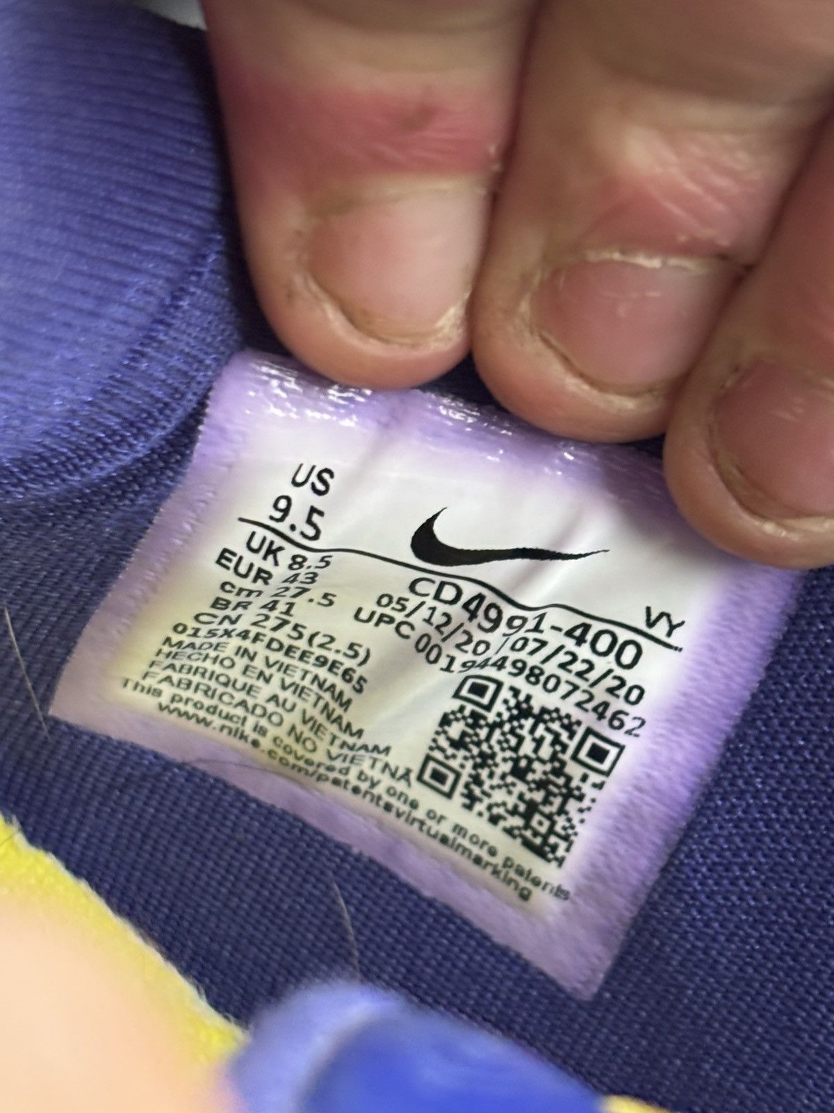 Nike Kobe 5 protro 5 Rings Size US 9.5 / EU 42-43 - 3 Thumbnail