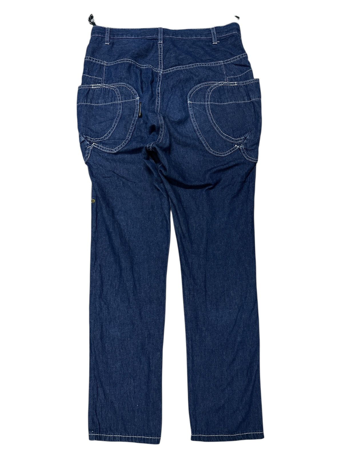 Kapital Mericbecoup Issey Miyake Blue Indigo . Size US 32 / EU 48 - 2 Thumbnail