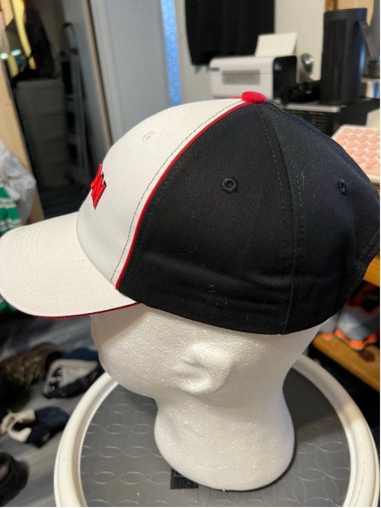 Pacific Legend Vintage Legend Exxon White Black Red Baseball Cap One Size Size ONE SIZE - 2 Thumbnail