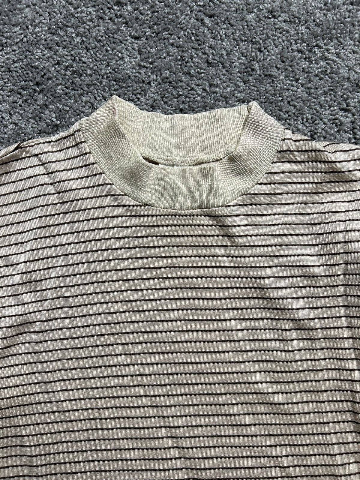 Vintage Vintage 50s/60s Munsingwear Striped Short Sleeve Knit Tee Size US S / EU 44-46 / 1 - 2 Thumbnail
