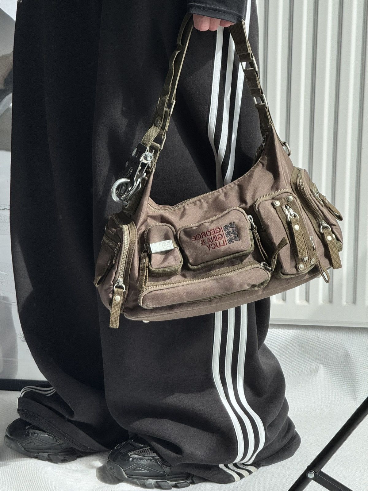 George Gina & Lucy × Japanese Brand Very Rare George Gina & lucy Y2k Alyx Bag Crossbody Handbag Size ONE SIZE - 15 Thumbnail