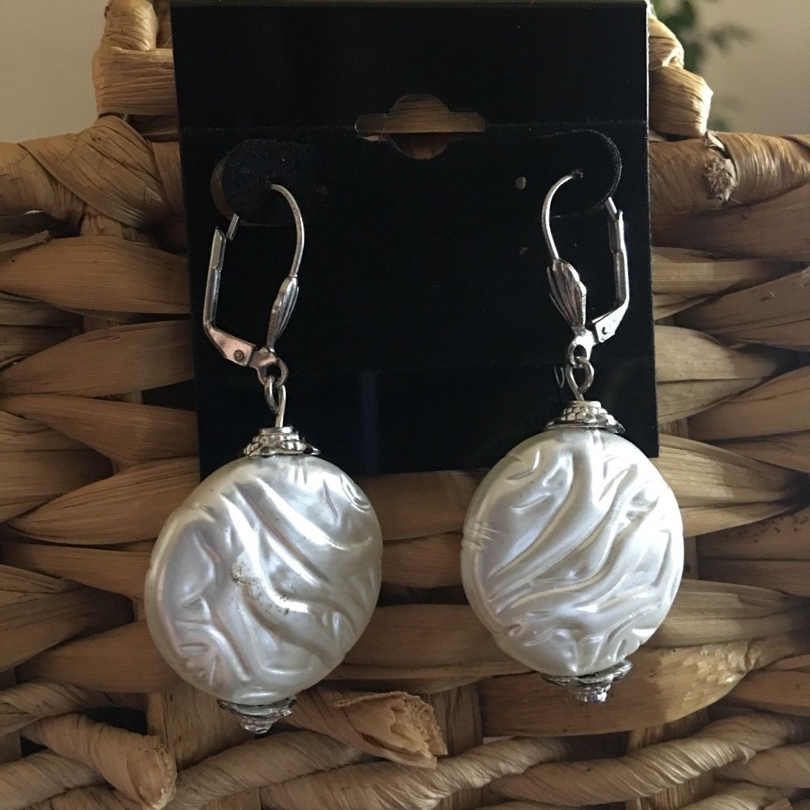 Jewelry Faux pearl chunky bead necklace and earring set Size ONE SIZE - 7 Thumbnail
