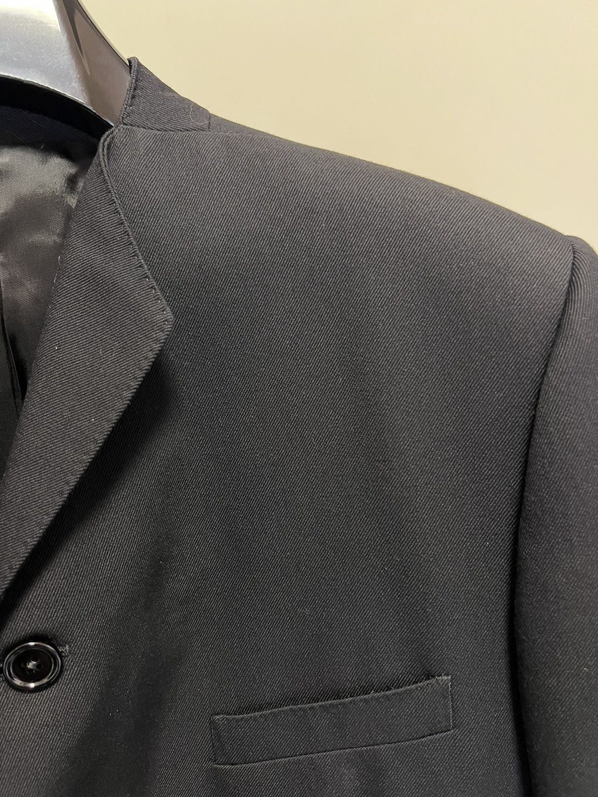 Celine RARE - FW24 Wing Collar Diagonal Wool Jacket 54 Size 54R - 11 Thumbnail
