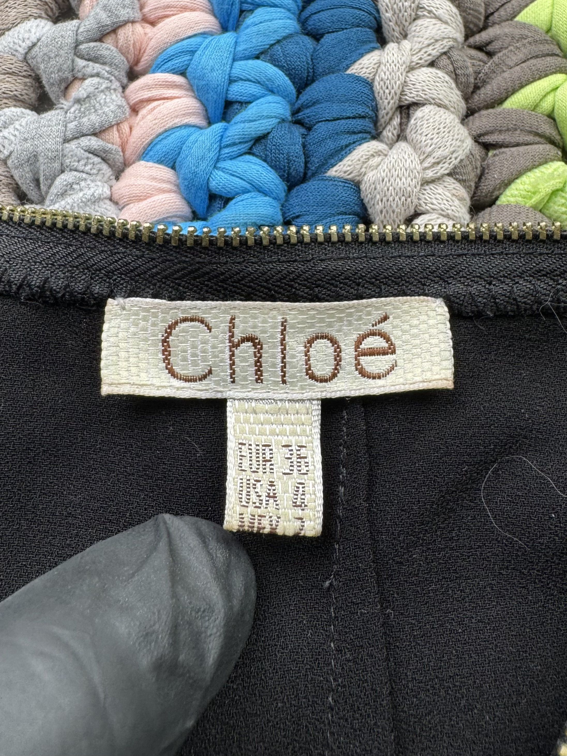 Chloe Chloe Vintage Dress With Zippers (V304)(D10) Size S / US 4 / IT 40 - 4 Thumbnail