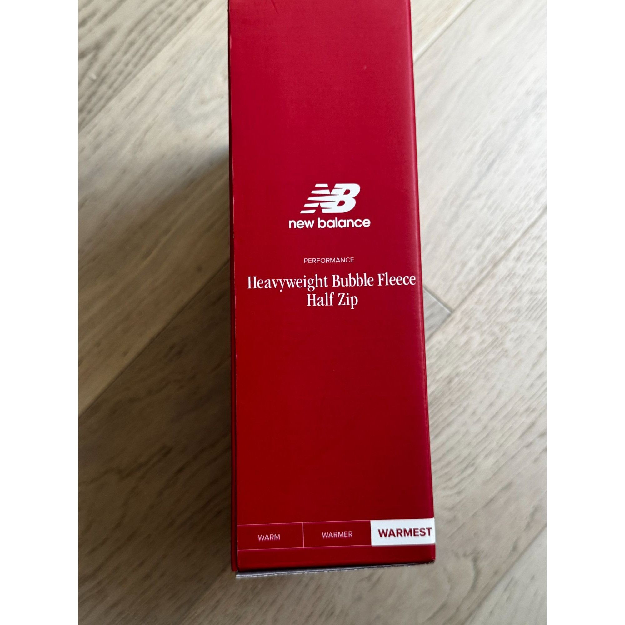 New Balance NEW Heavyweight Bubble Fleece Half Zip By New Balance - S Bl Size US S / EU 44-46 / 1 - 6 Thumbnail