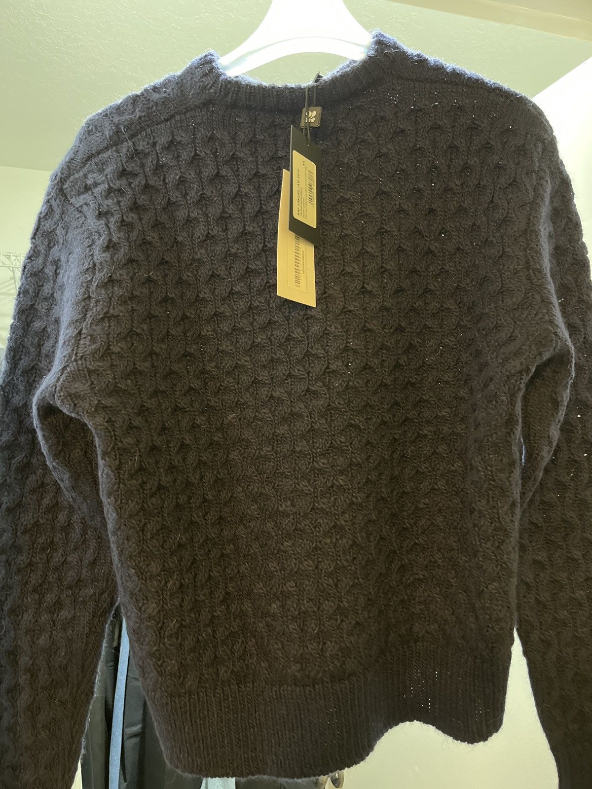 Raf Simons Fine Open Knitted Honey Stitch Jumper Size US XS / EU 42 / 0 - 6 Thumbnail